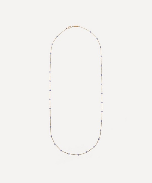 Liberty - 9ct Gold Pepper Tanzanite Long Necklace image number null