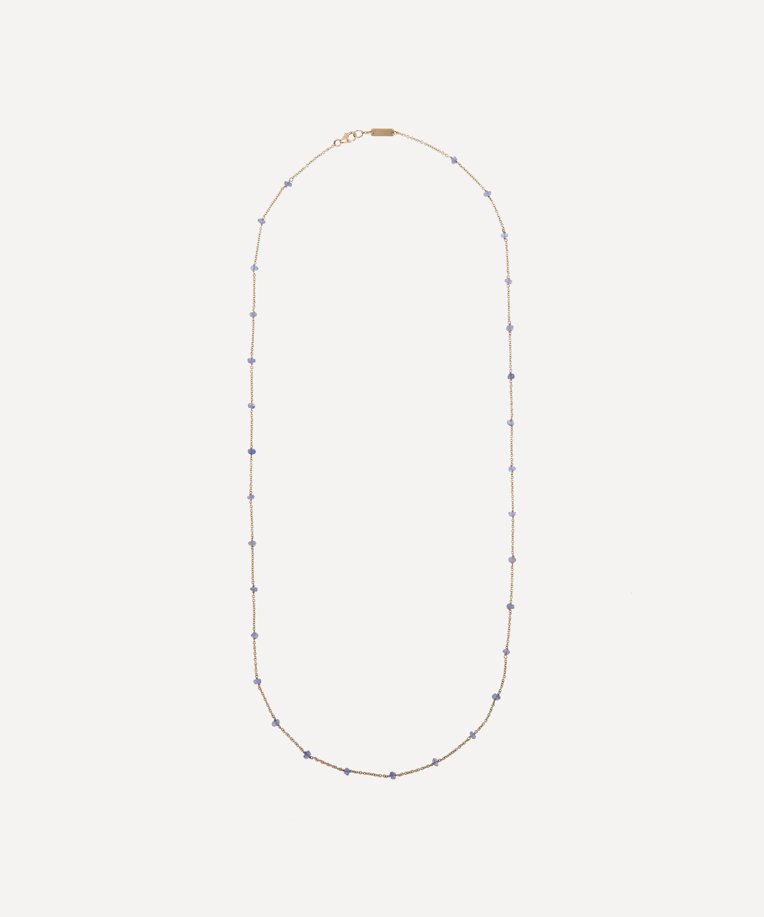 Liberty - 9ct Gold Pepper Tanzanite Long Necklace image number 0