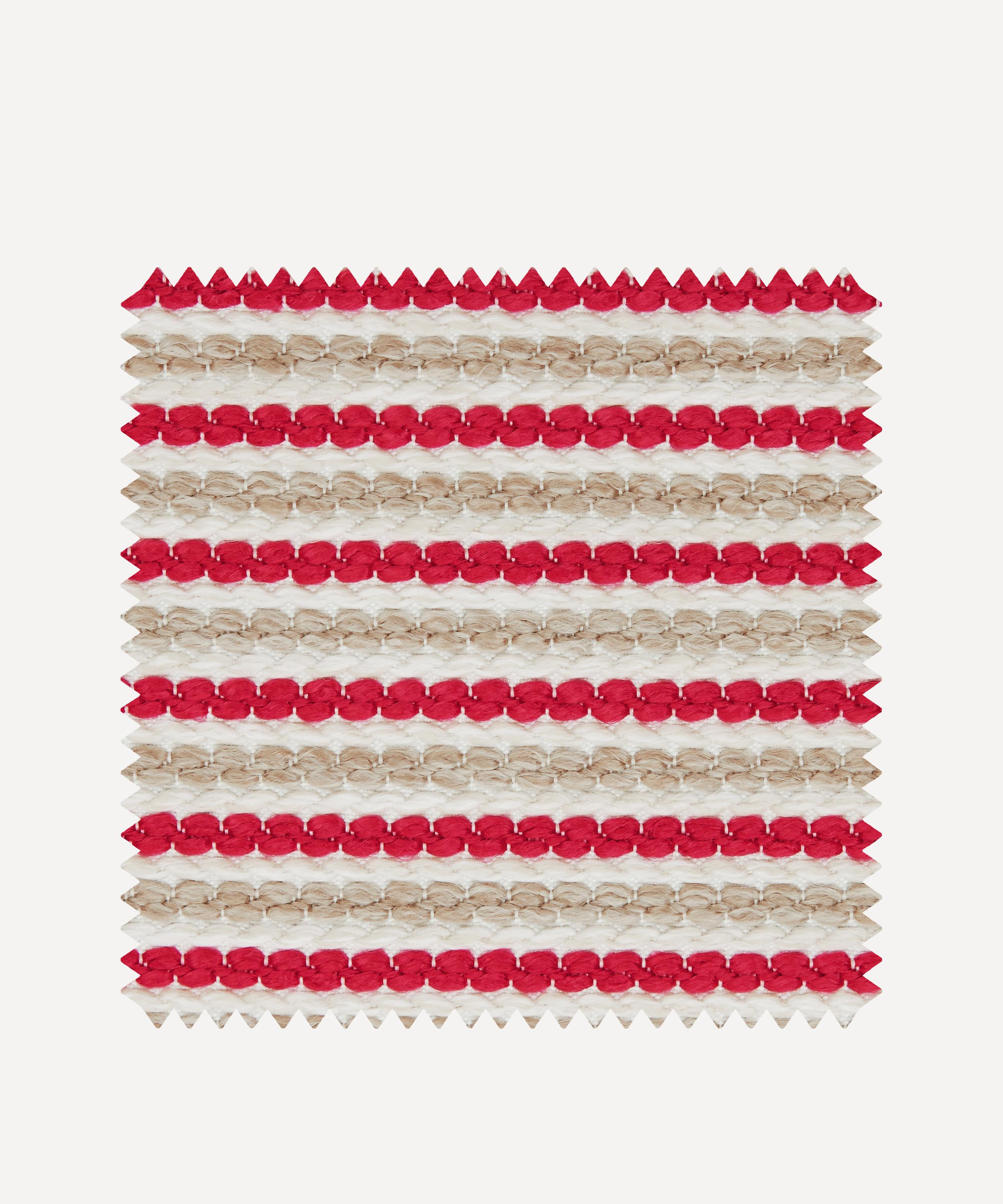 Liberty Interiors - Outdoor Fabric Swatch – Candy Stripe Harlow in Lacquer image number 0