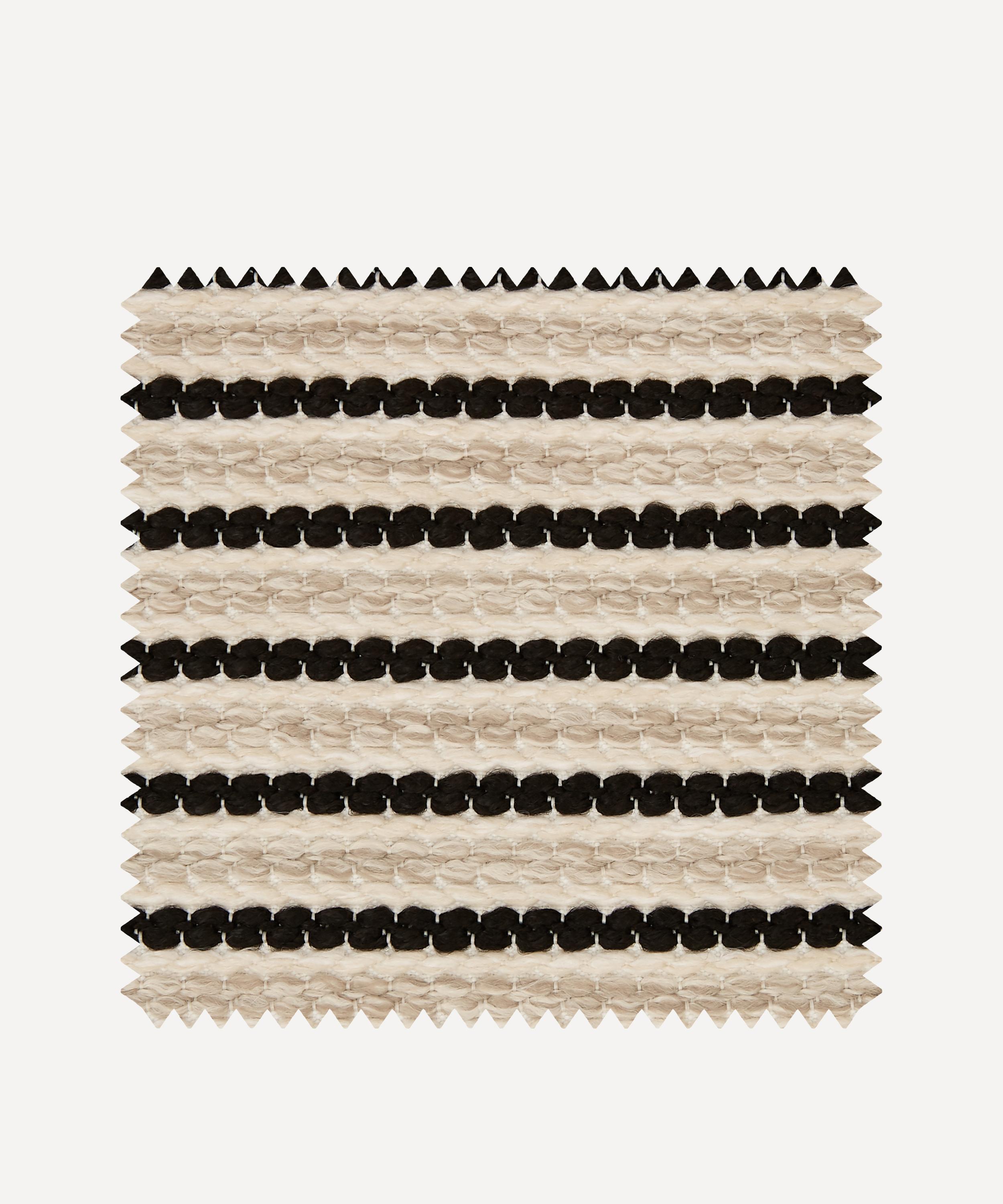 Liberty Interiors - Outdoor Fabric Swatch – Candy Stripe Harlow in Pewter image number 0