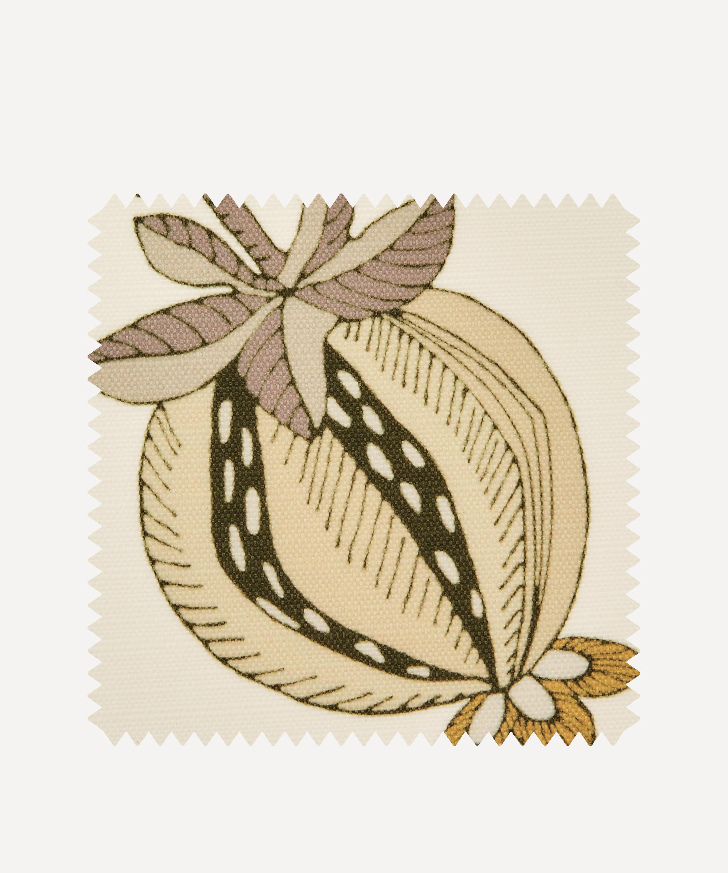 Liberty Interiors - Outdoor Fabric Swatch – Fantasia Jungle Easton in Pewter image number 0