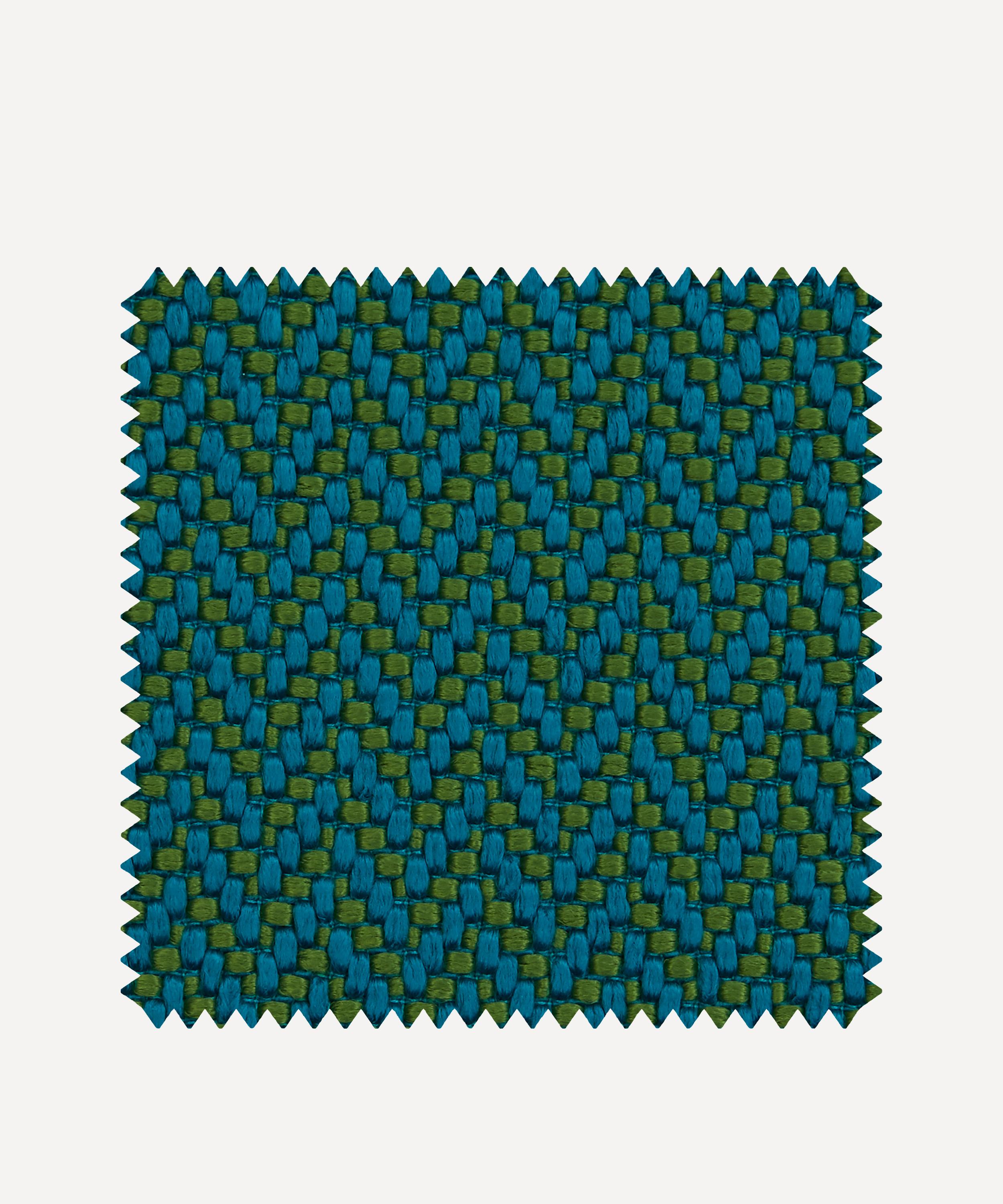 Liberty Interiors - Outdoor Fabric Swatch – Marquee Painswick Weave in Jade image number 0