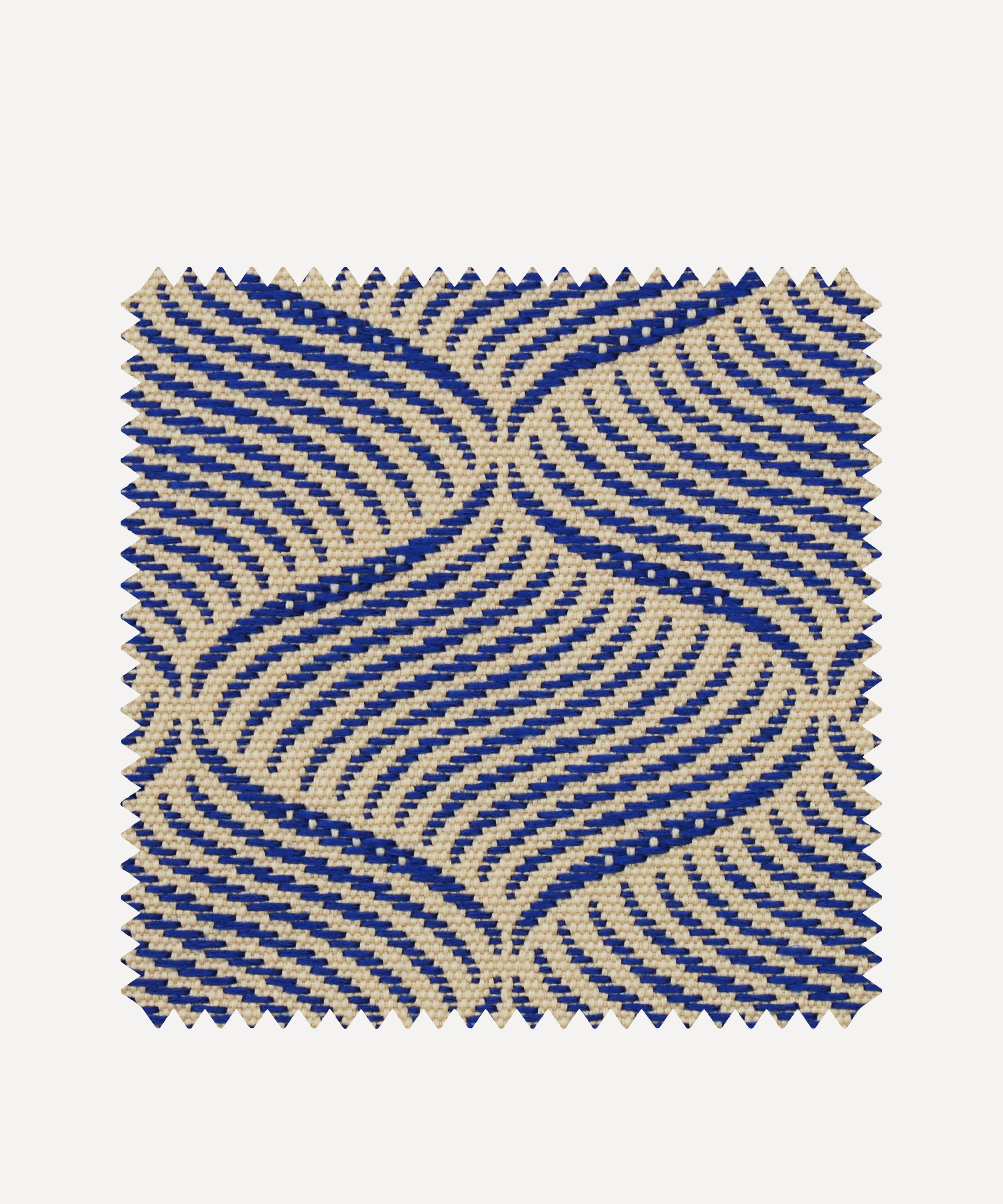 Liberty Interiors - Outdoor Fabric Swatch – Palazzo Westbrook in Lapis image number 0