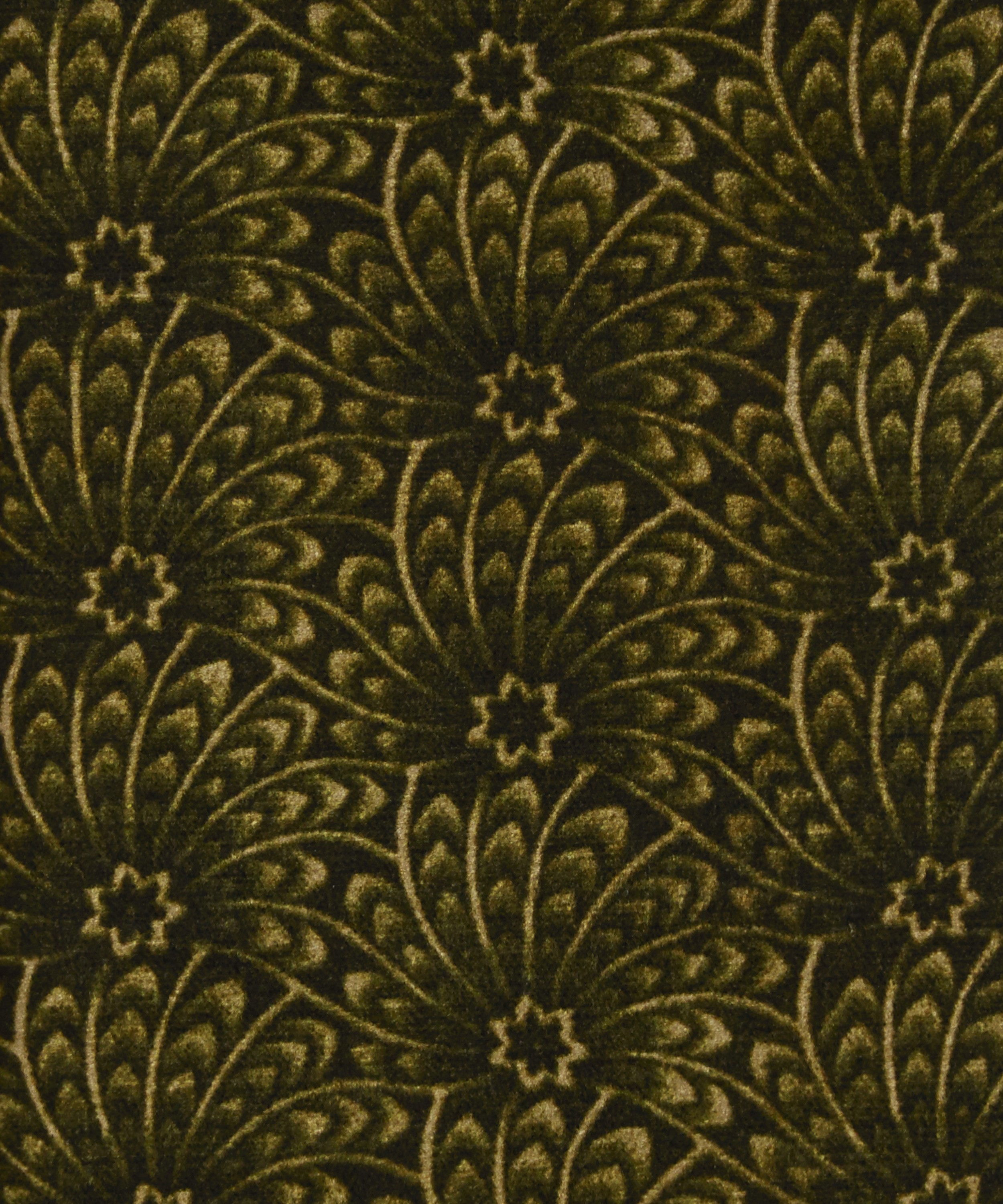 Liberty Fabrics Interiors - Evergreen Capello Shell Vintage Velvet image number 0