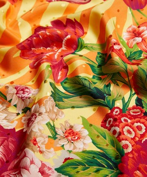 Ungaro - Flowers with Stripes Silk Jacquard image number 3
