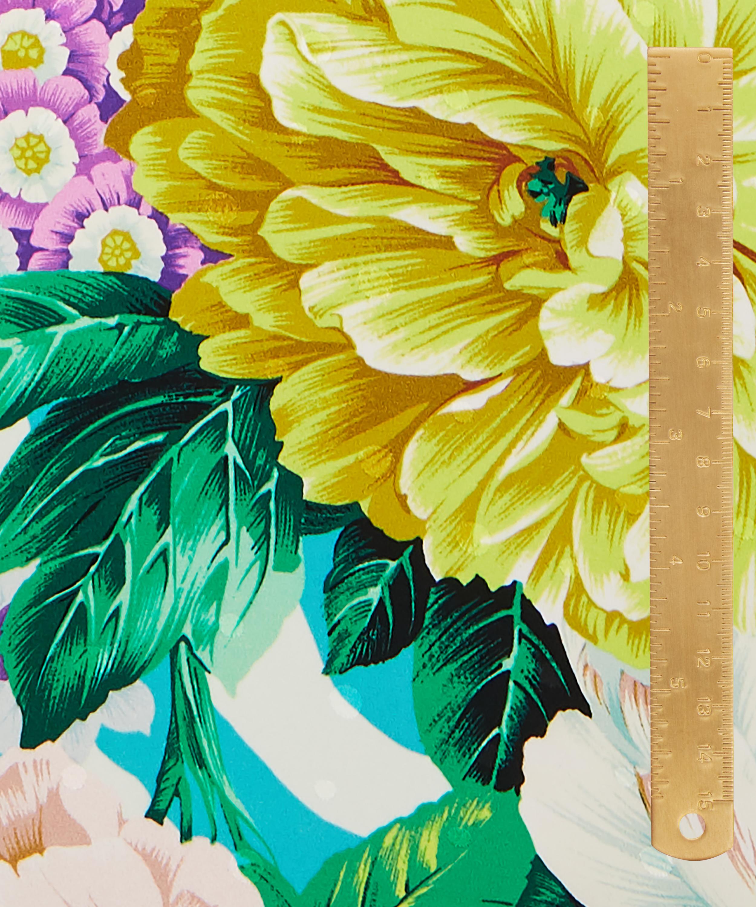 Ungaro - Flowers with Stripes Silk Jacquard image number 4