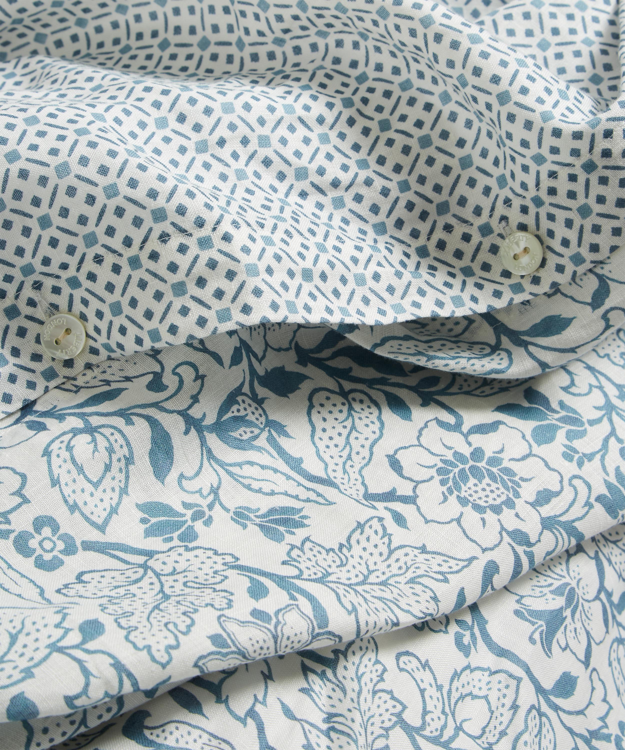 Liberty - Emery Linen King Duvet Cover Set image number 2
