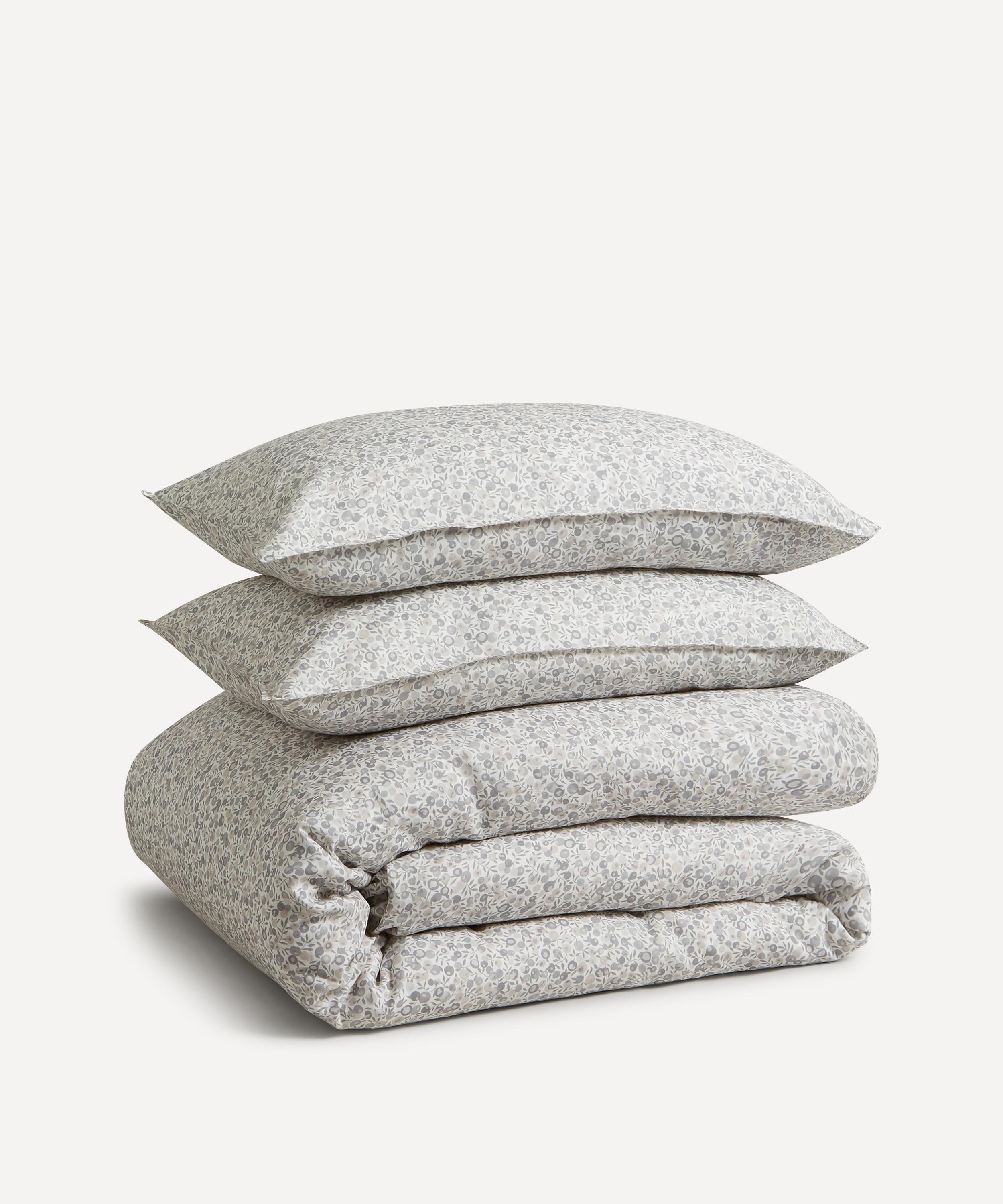 Liberty - Wiltshire Blossom Linen Double Duvet Cover Set image number 0