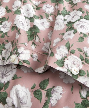 Liberty - Carline Rose Cotton Sateen Double Duvet Cover Set image number 2