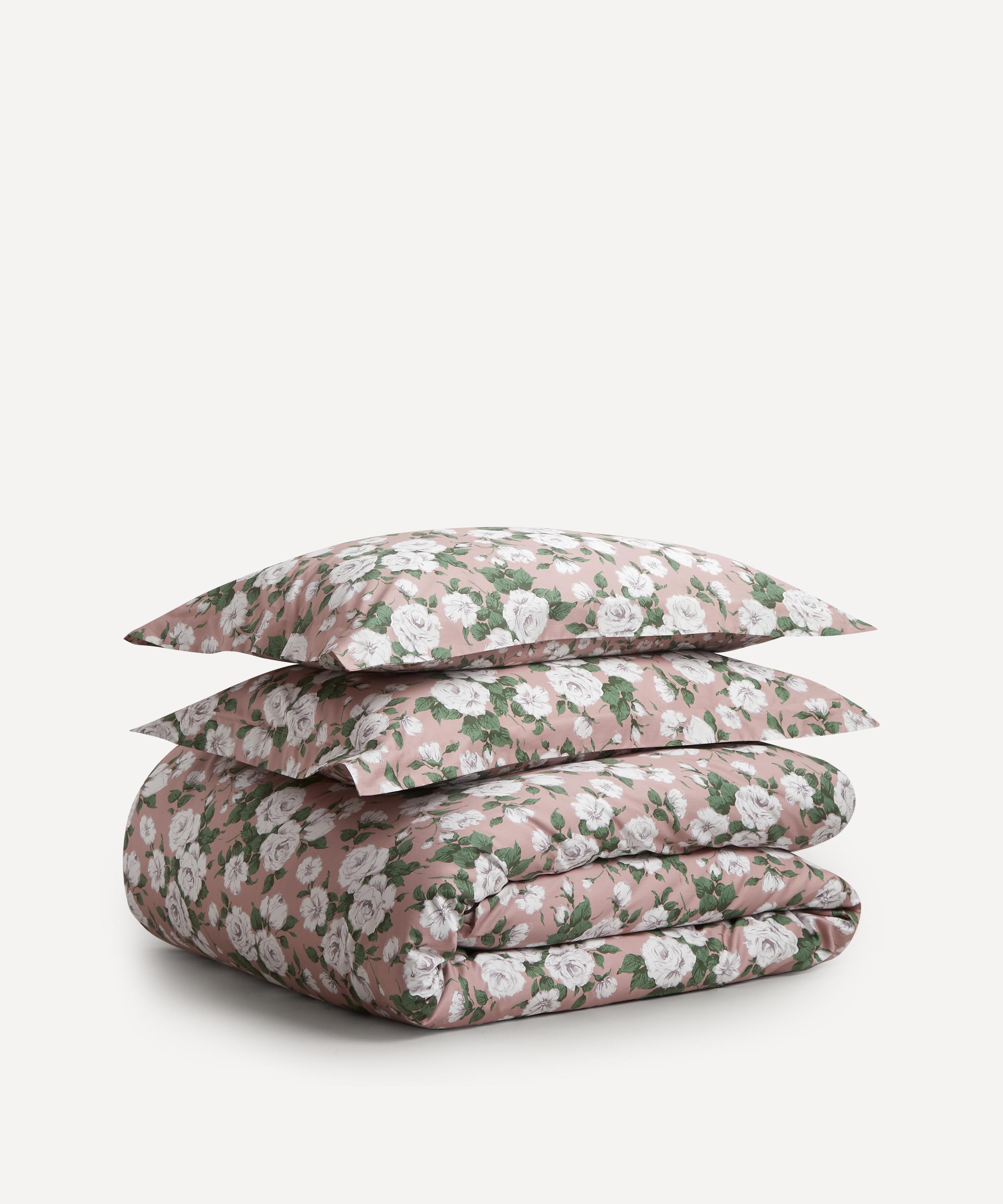 Liberty - Carline Rose Cotton Sateen Super King Duvet Cover Set image number 0