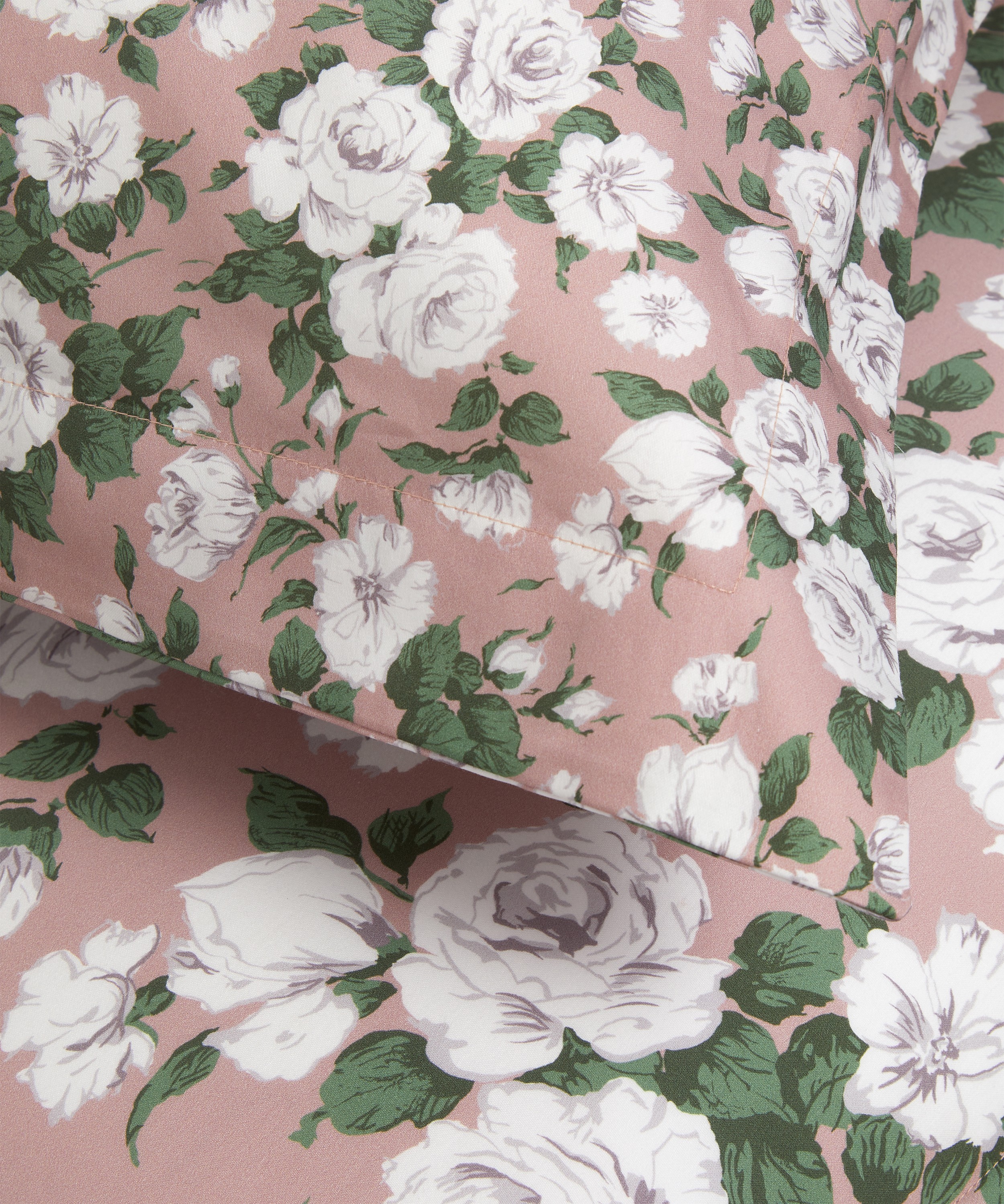 Liberty - Carline Rose Cotton Sateen Standard Pillowcase image number 3