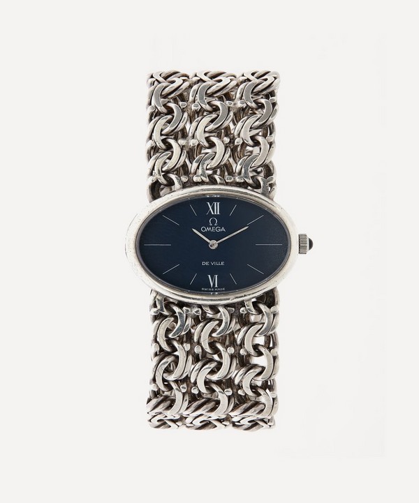 Designer Vintage - 1970’s Omega de Ville Solid Silver Bracelet Watch image number null