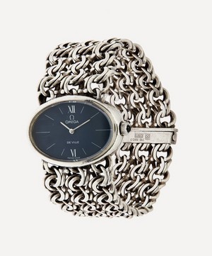 Designer Vintage - 1970’s Omega de Ville Solid Silver Bracelet Watch image number 1
