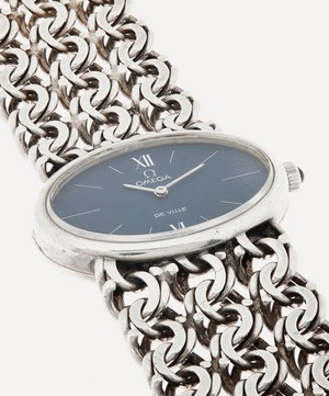 Designer Vintage - 1970’s Omega de Ville Solid Silver Bracelet Watch image number 3