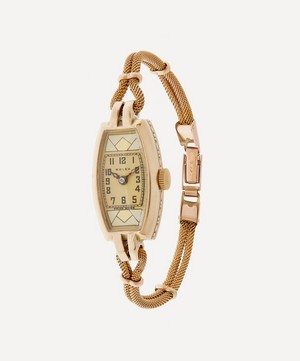 Designer Vintage - Art Deco Rolex 9ct Gold Watch image number 1