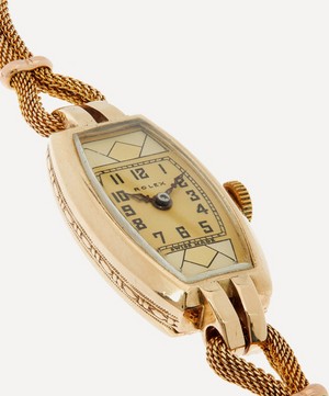 Designer Vintage - Art Deco Rolex 9ct Gold Watch image number 3