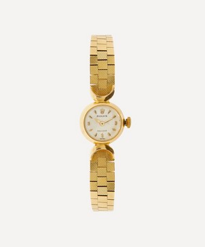 Designer Vintage - 1950s Rolex Precision 18ct Gold Watch image number 0