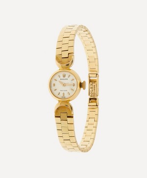 Designer Vintage - 1950s Rolex Precision 18ct Gold Watch image number 1