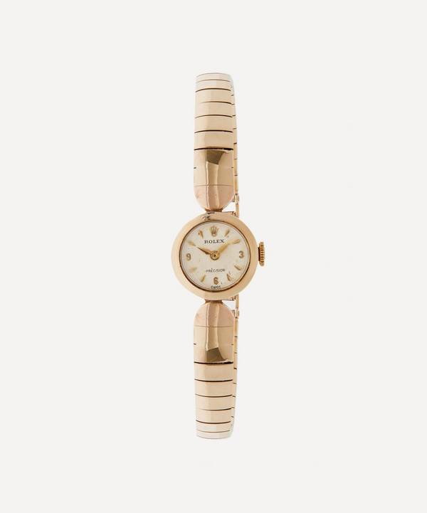 Designer Vintage - 1960s Rolex Precision 9ct Gold Watch