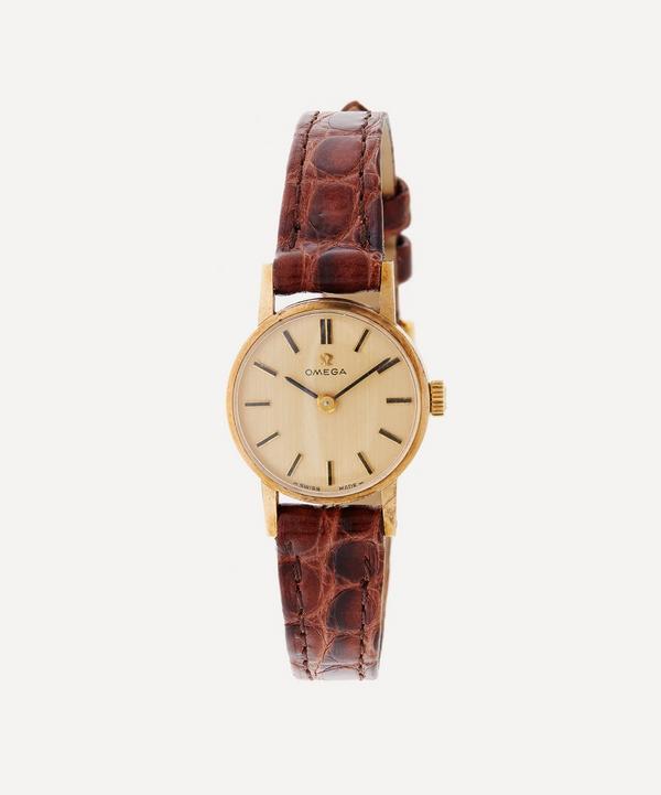 Designer Vintage - 1970s Omega 9ct Gold Watch image number null