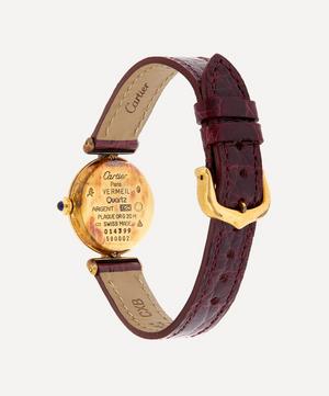 Designer Vintage - 1980s Must de Cartier Vermeil Colisee Watch image number 2