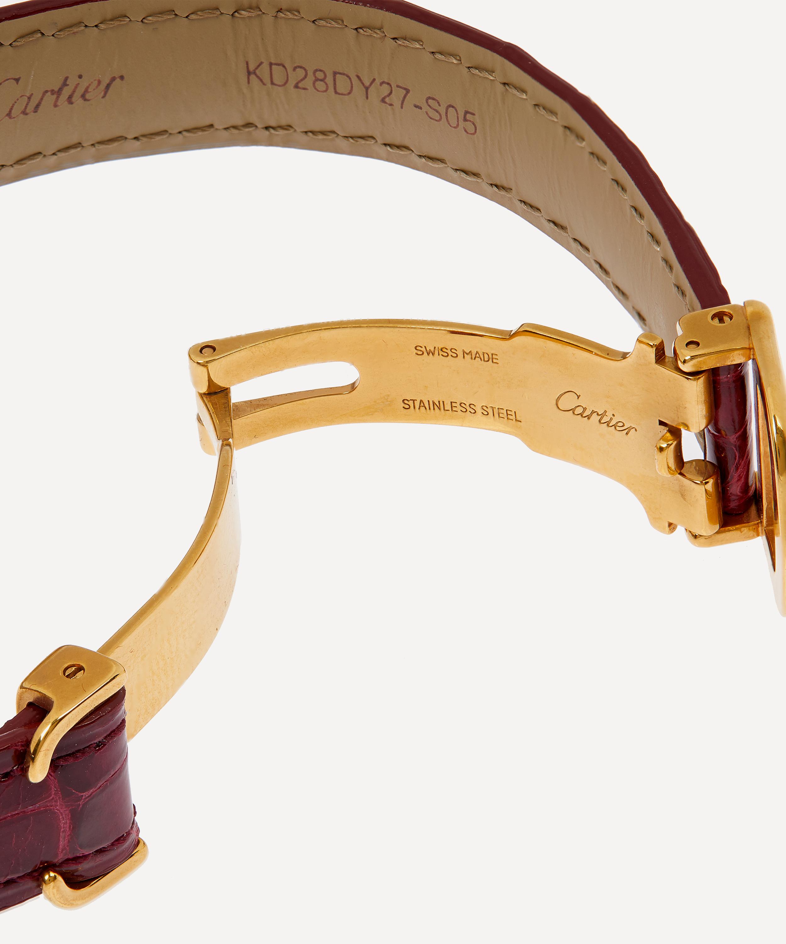 Designer Vintage - Turn of the Century Must de Cartier Vermeil Trinity Watch image number 3