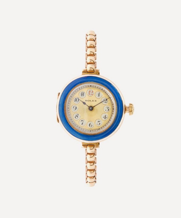 Designer Vintage - Art Deco Rolex 9ct Gold Watch image number null
