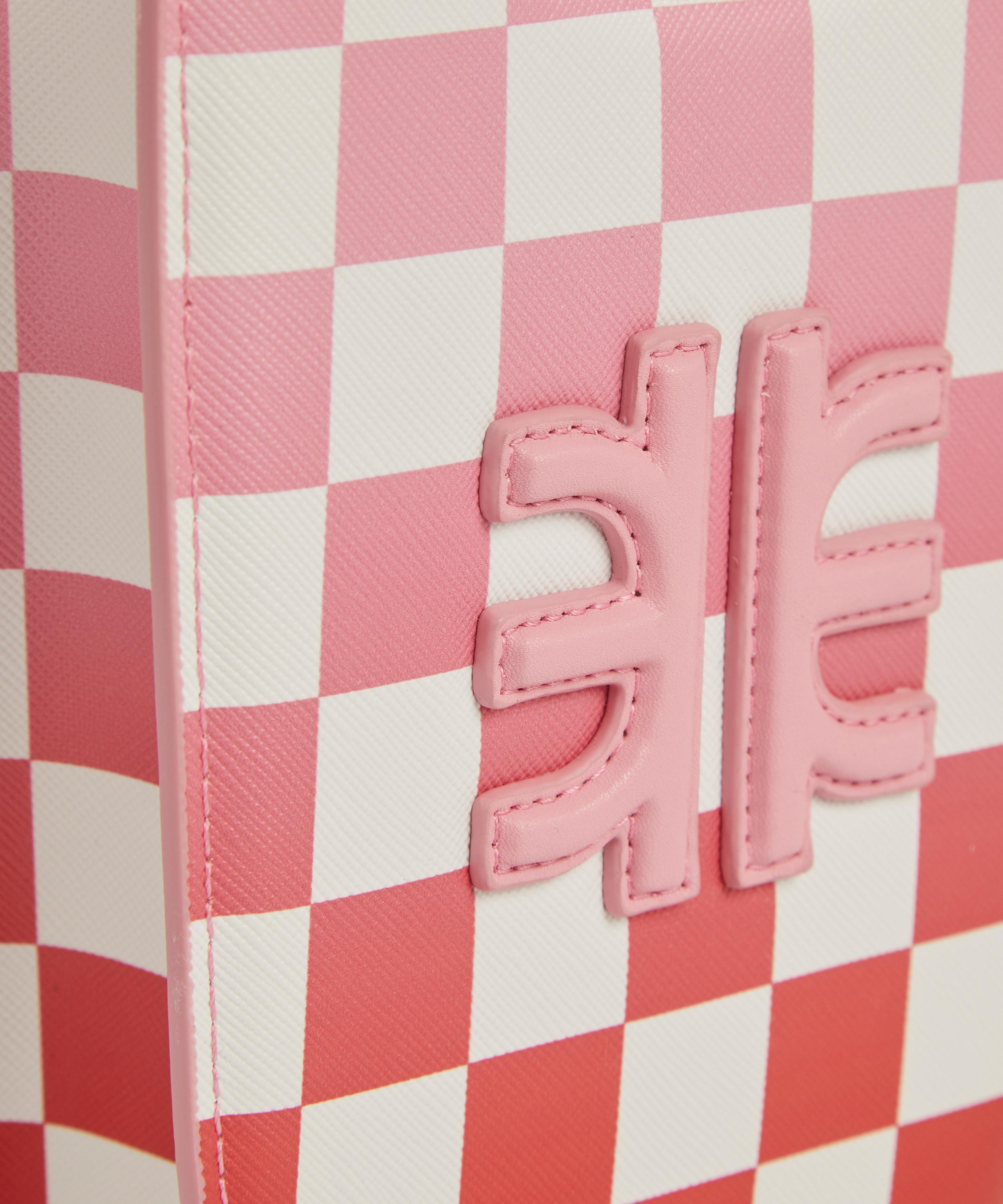 JW PEI - FEI Gradient Checkerboard Mini PVB Tote Bag image number 4