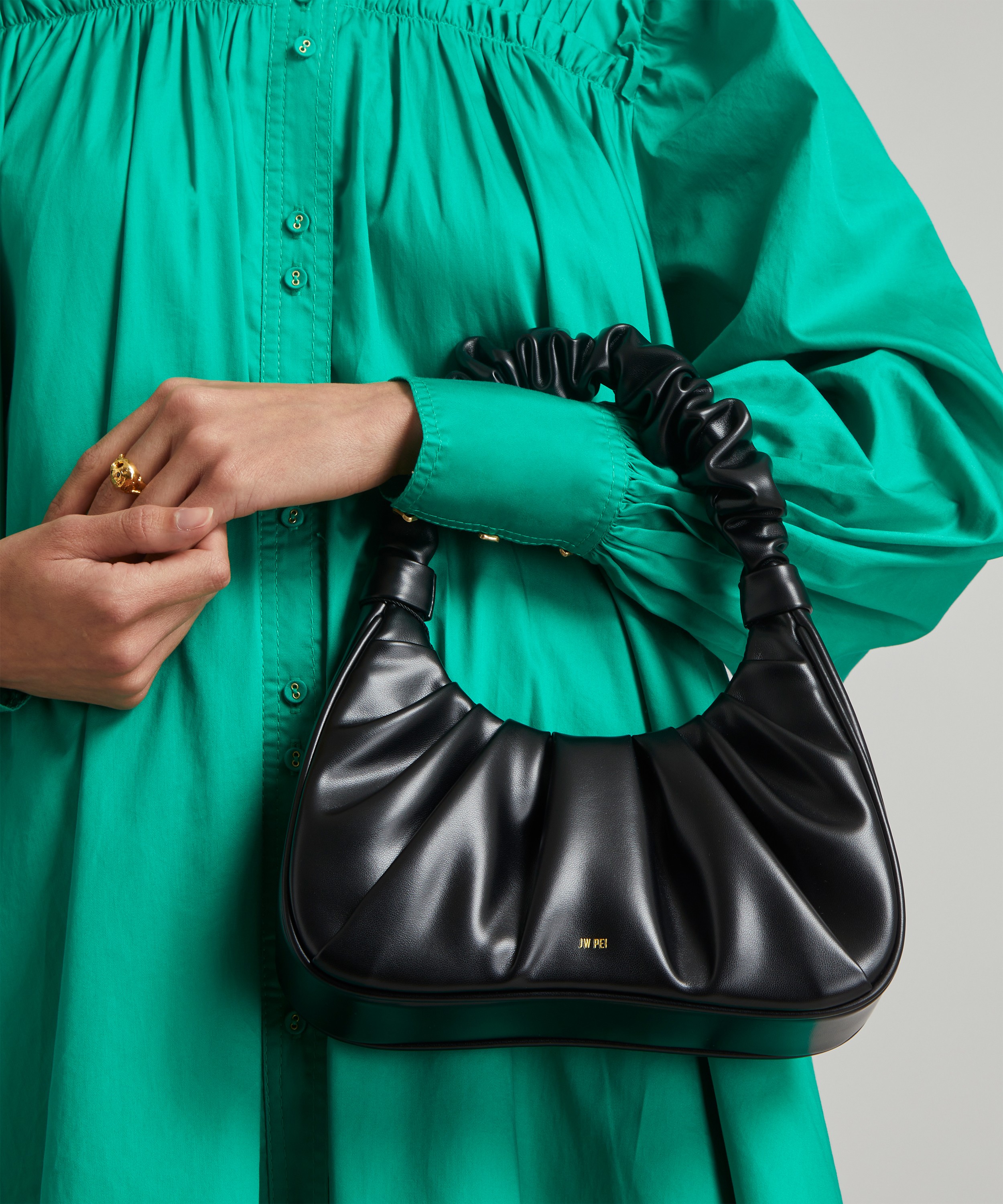 JW PEI Gabbi Bag Chic Pouch Bag Vegan Leather Vintage Hobo Handbag