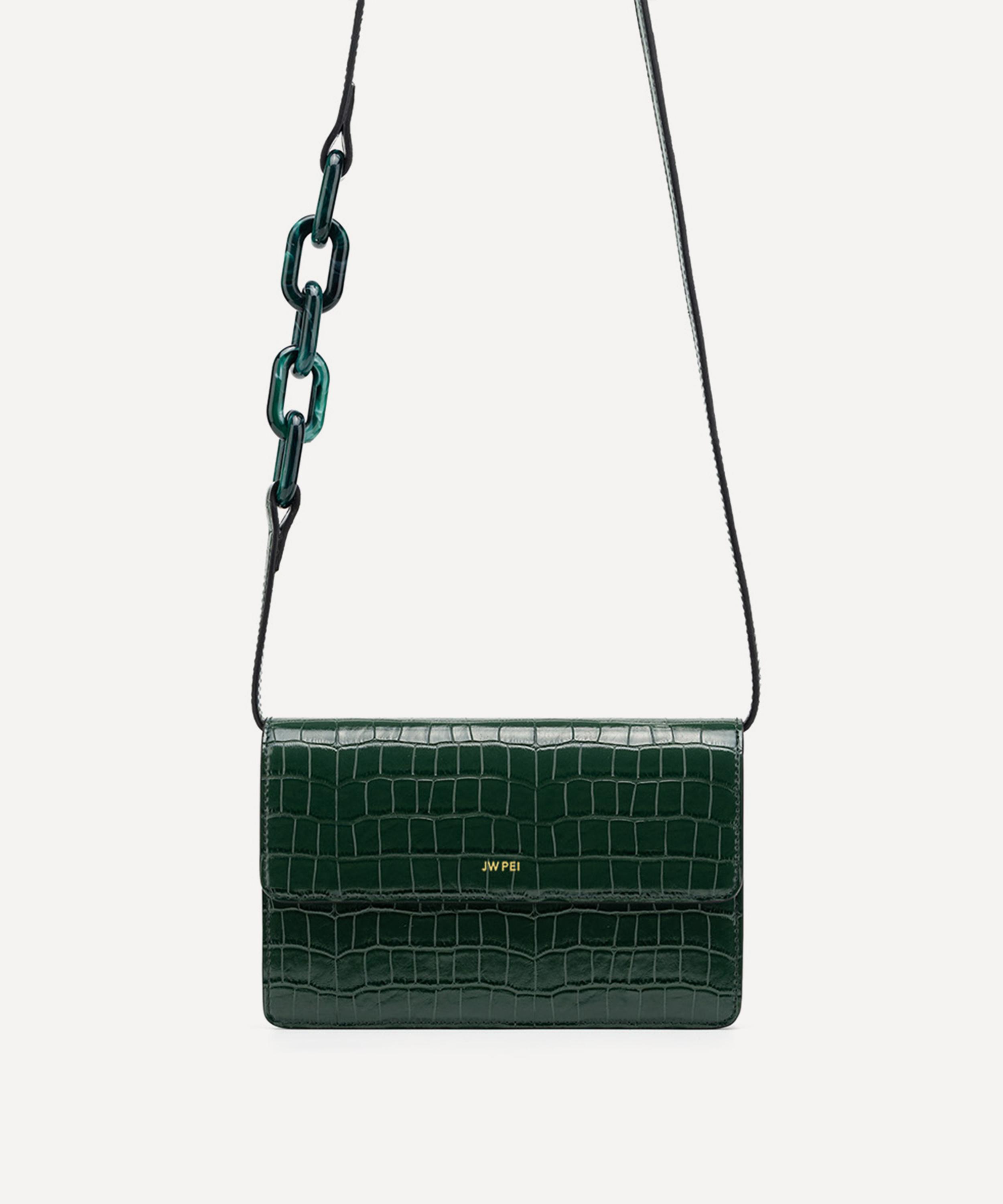 JW PEI Julia Acrylic Chain Vegan Leather Cross-Body Bag | Liberty