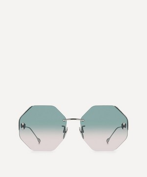 Isabel Marant - Hexagonal Metal Sunglasses image number 0