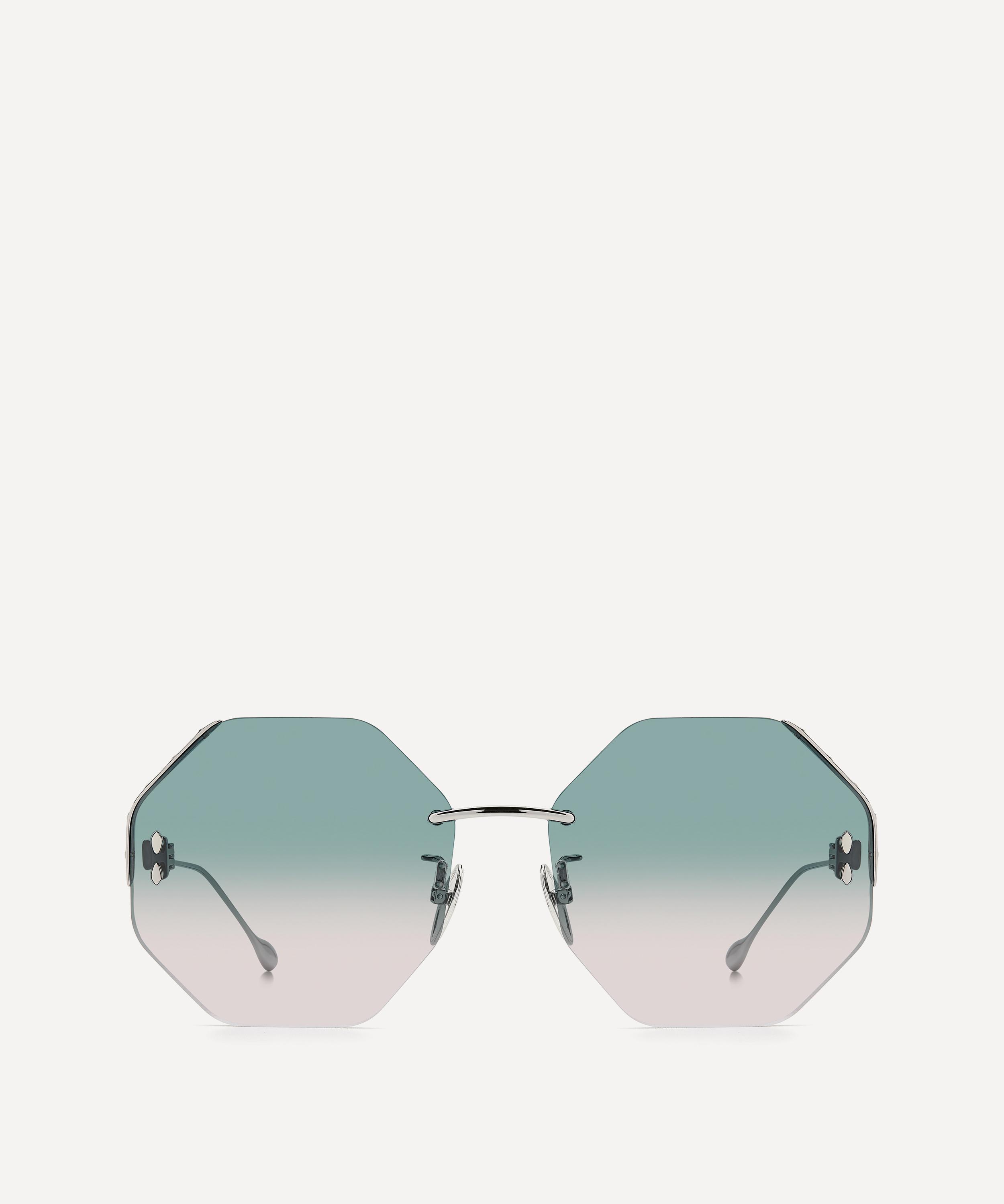 Isabel Marant - Hexagonal Metal Sunglasses image number 0