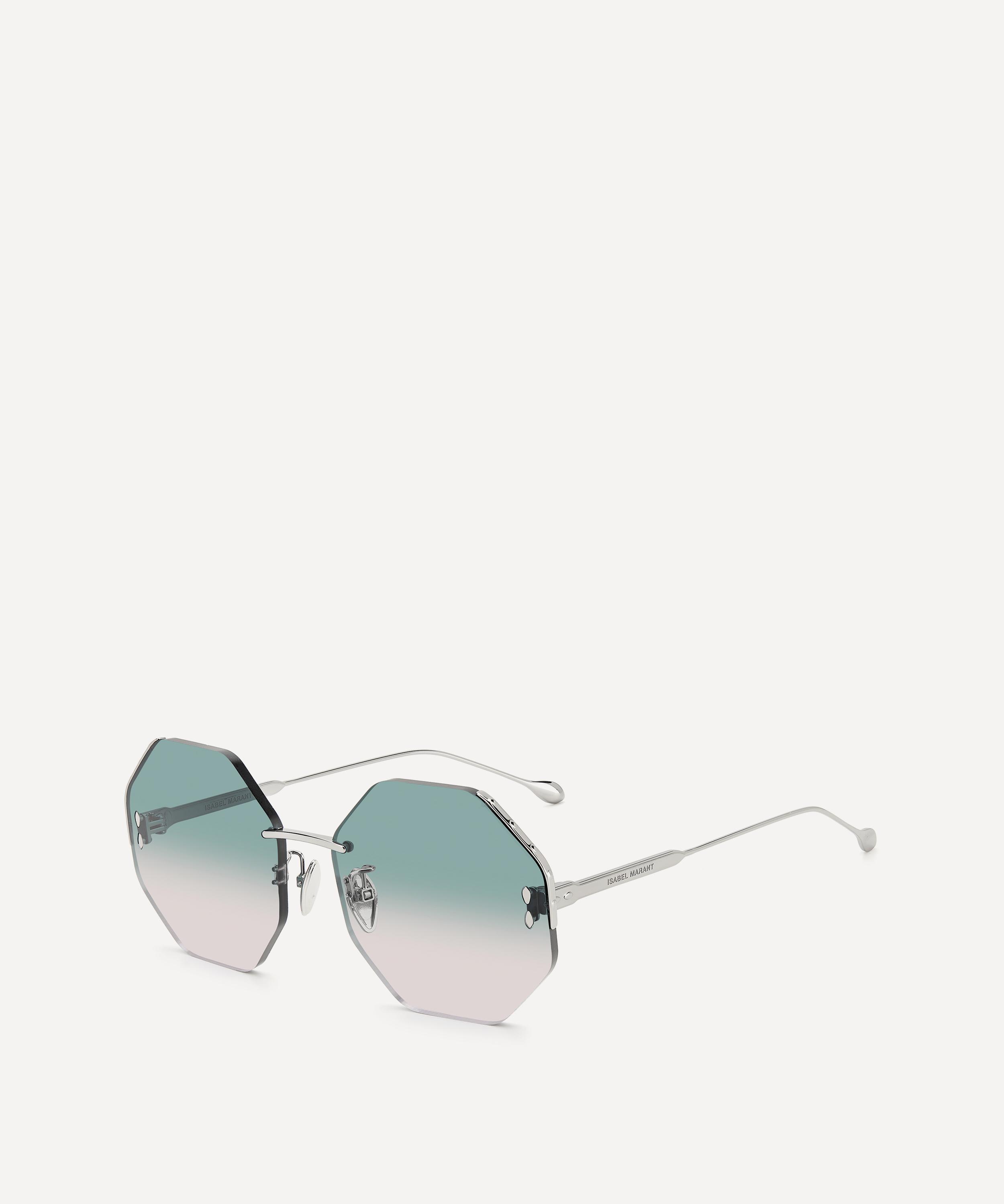 Isabel Marant - Hexagonal Metal Sunglasses image number 2