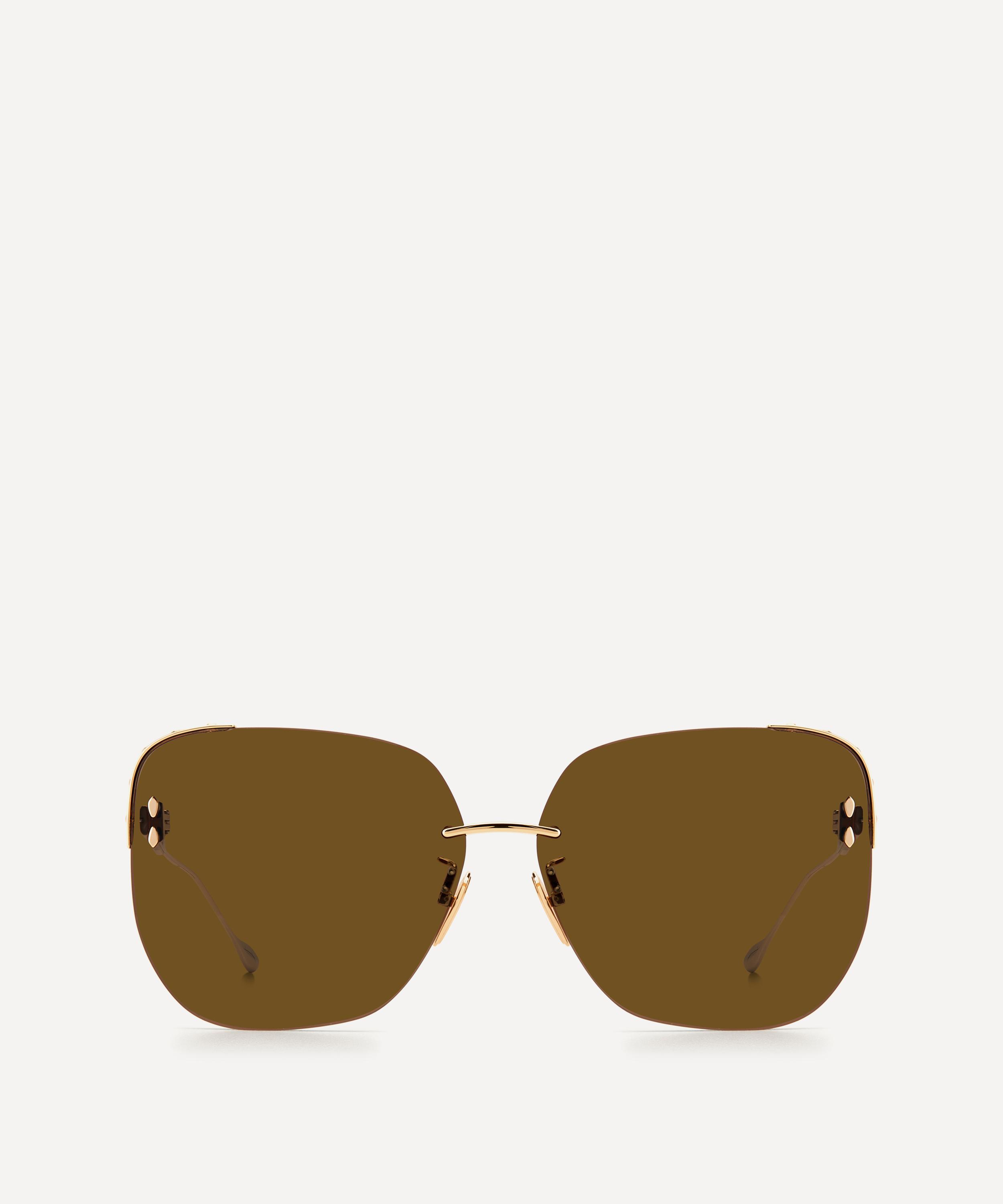 Isabel Marant Rectangular Metal Sunglasses | Liberty