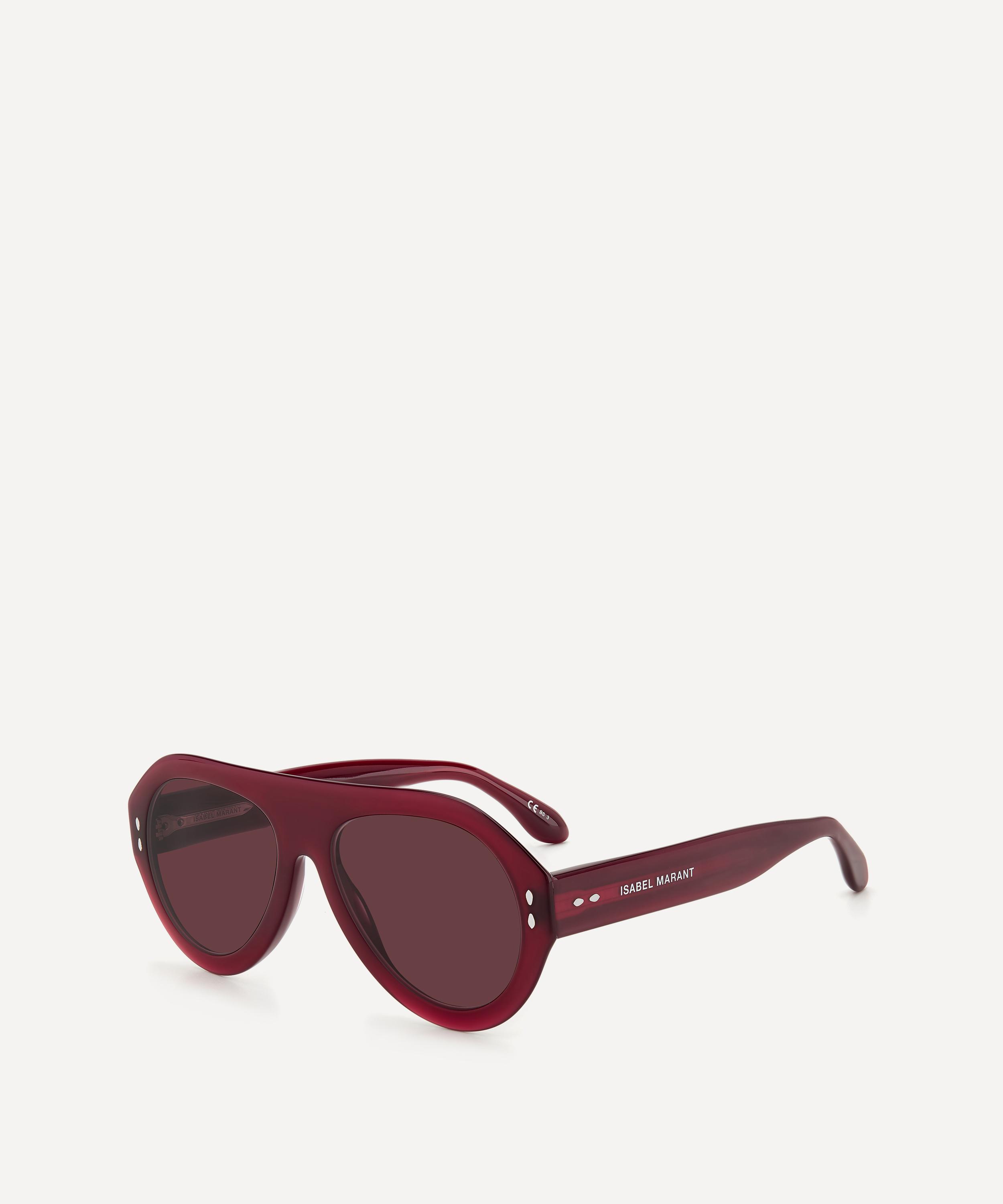 Isabel Marant - Chunky Aviator Sunglasses image number 2