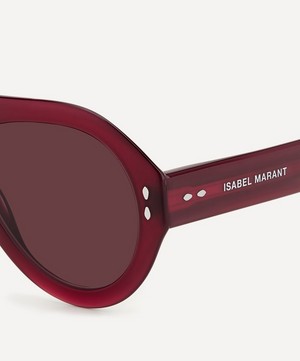 Isabel Marant - Chunky Aviator Sunglasses image number 4