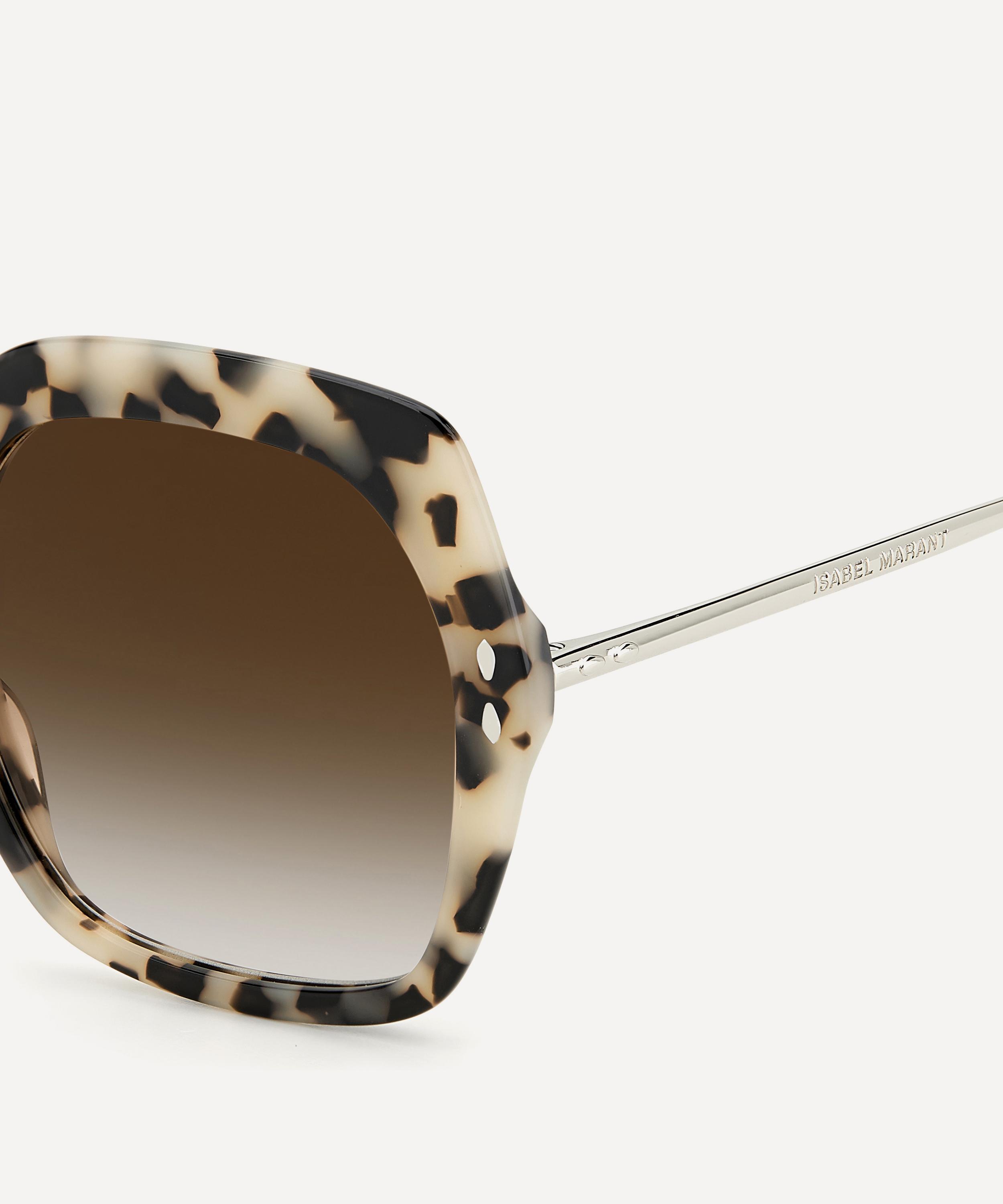 Isabel Marant - Tortoise Butterfly Sunglasses image number 4