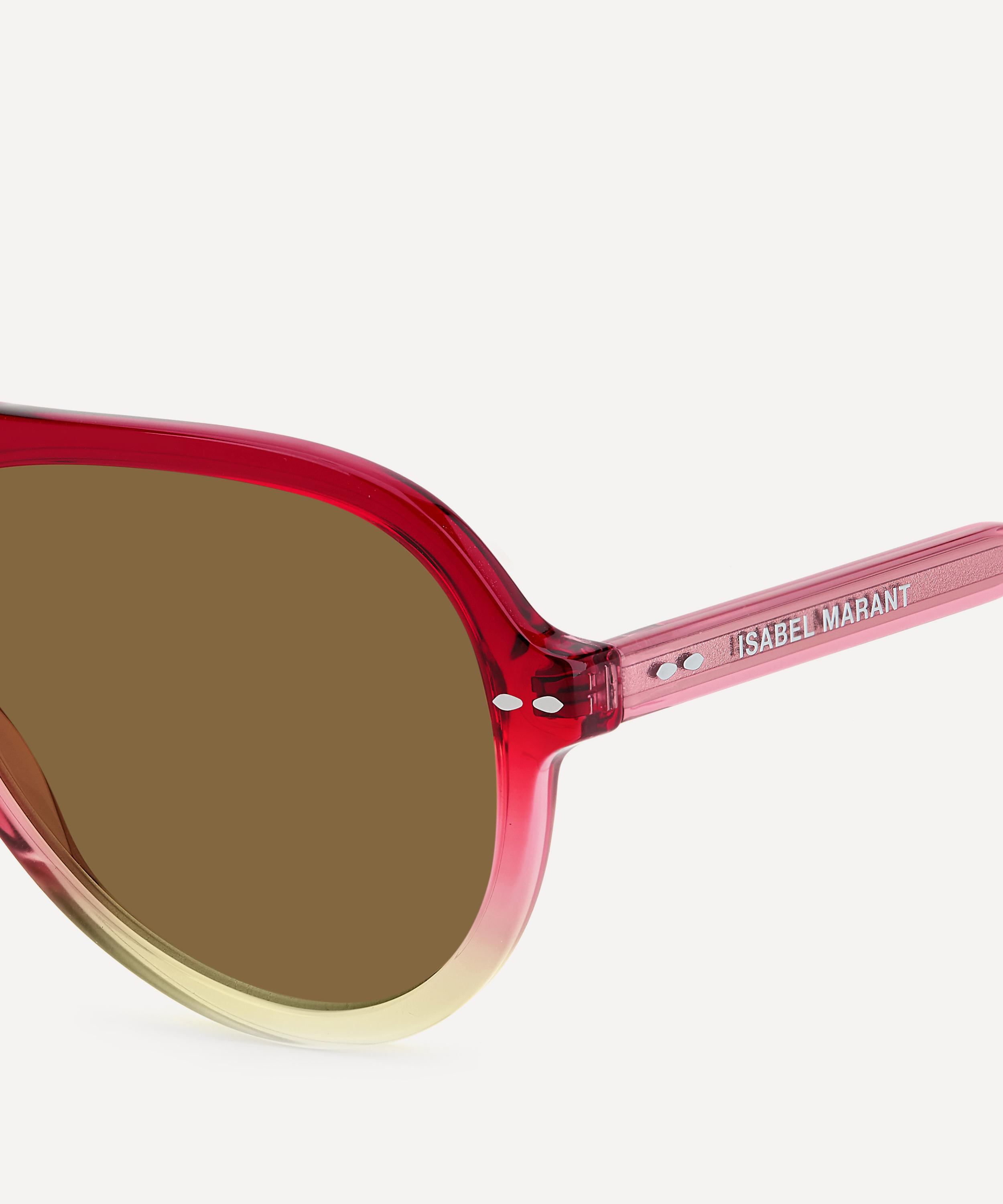 Isabel Marant - Gradient Aviator Sunglasses image number 4