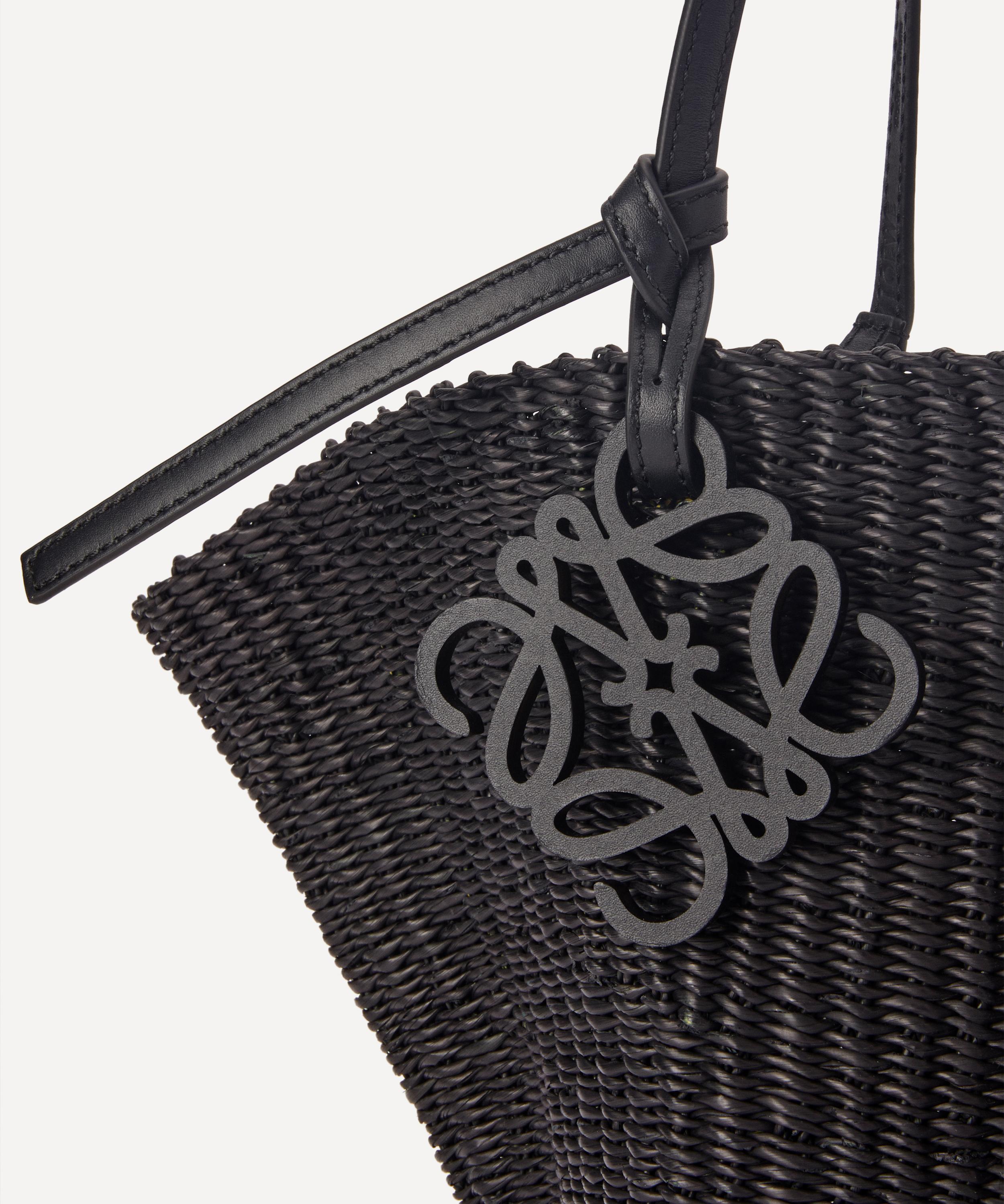 Loewe basket bag black deals