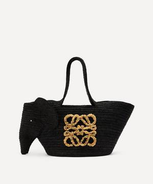 x Paula's Ibiza Elephant Basket Bag