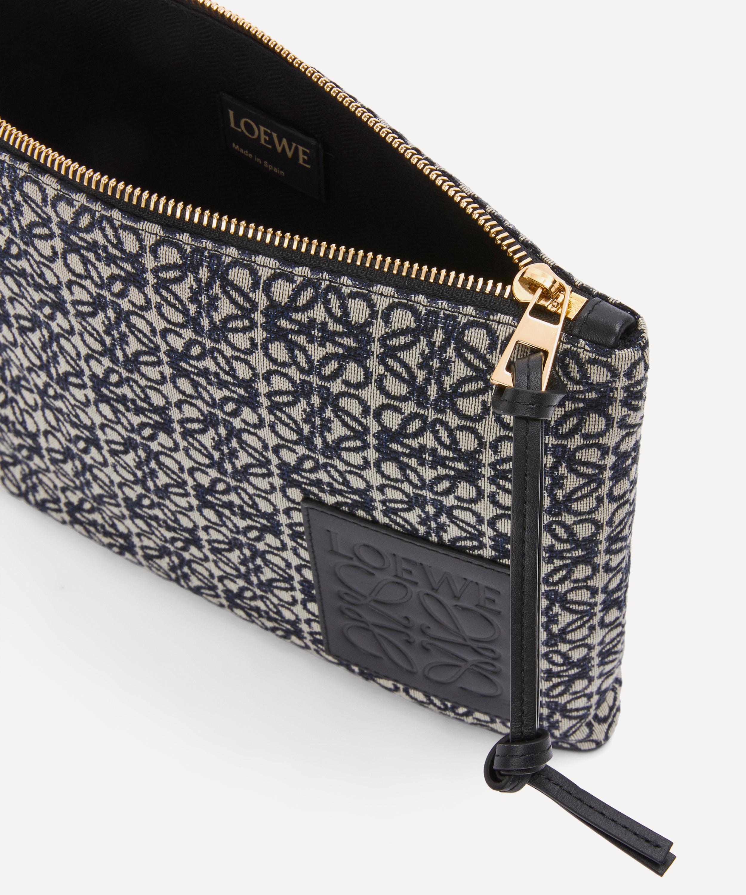 Loewe - x Paula's Ibiza Anagram Oblong Jacquard Pouch image number 3