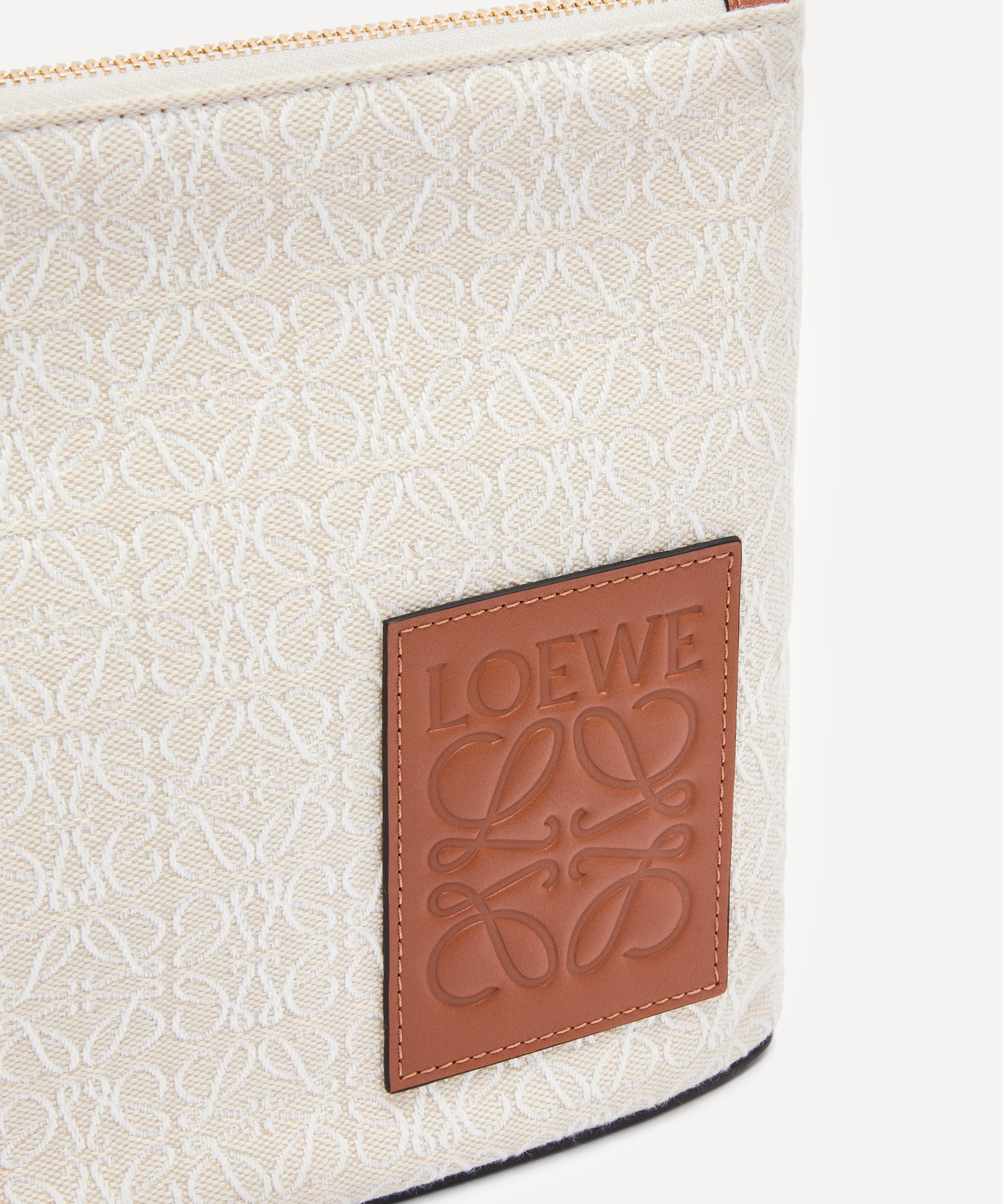 Loewe - x Paula's Ibiza Anagram Oblong Jacquard Pouch image number 4