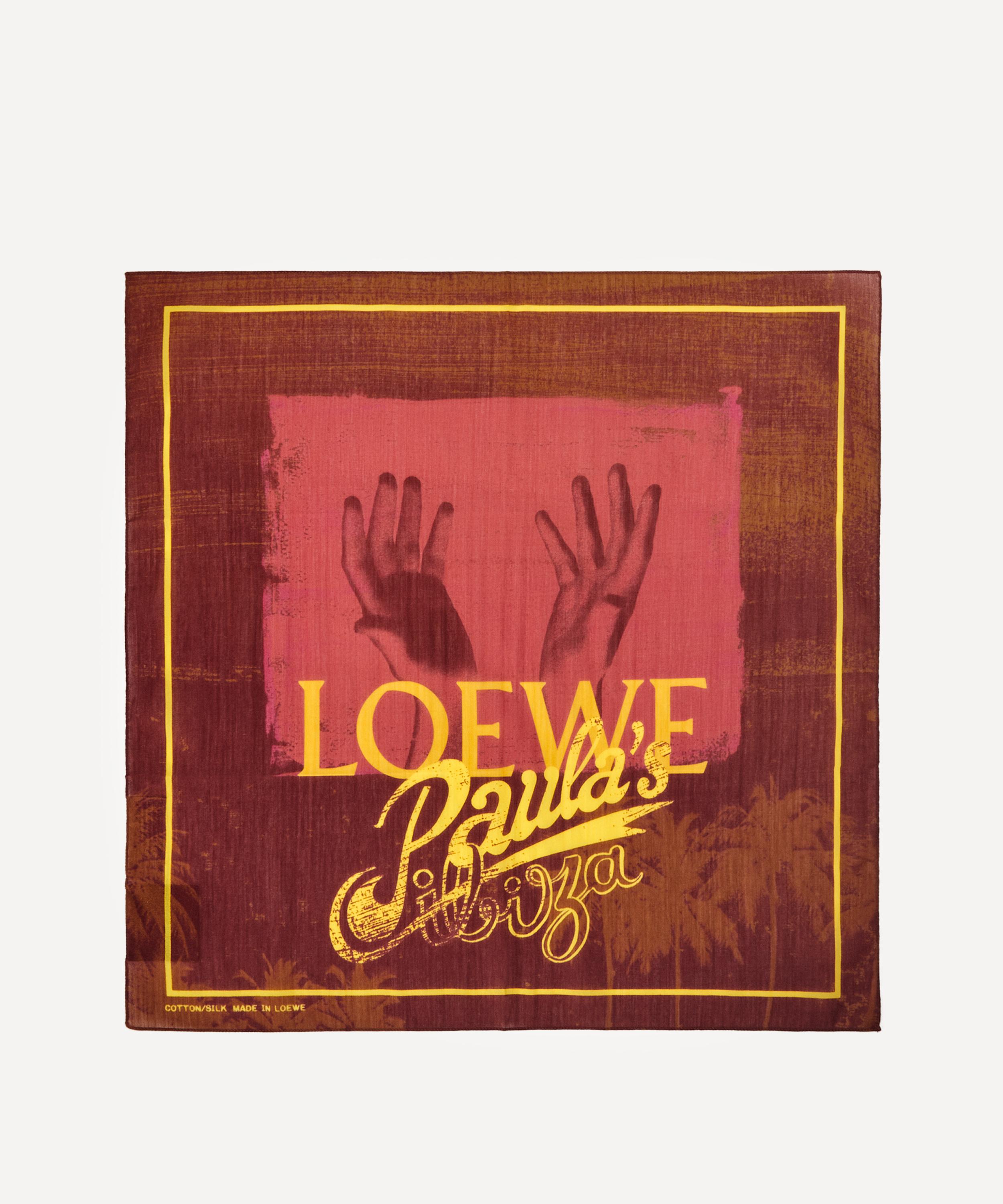 Loewe - x Paula's Ibiza Palm Bandana image number 0