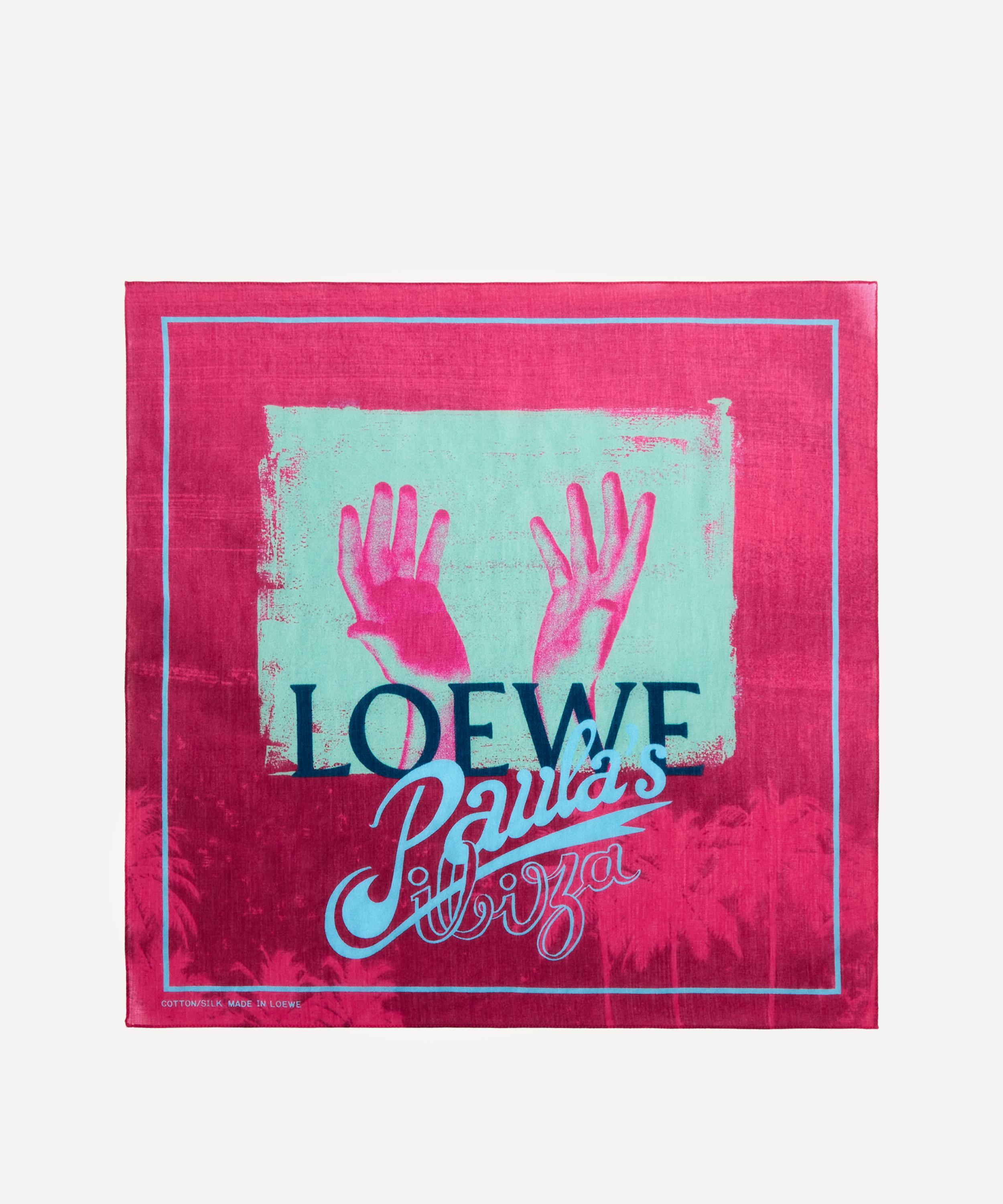 Loewe - x Paula's Ibiza Palm Bandana image number 0