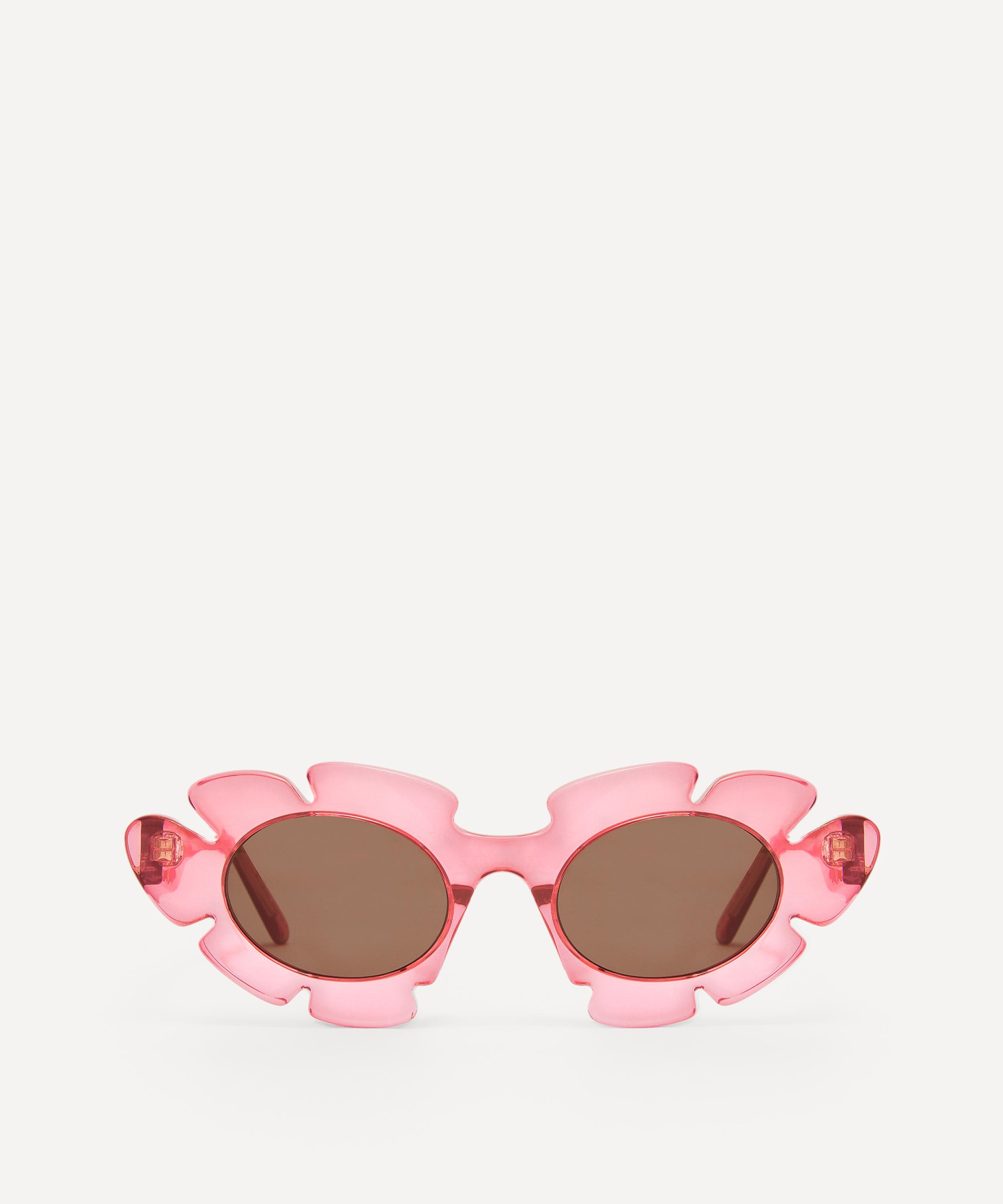 Loewe green discount flower sunglasses