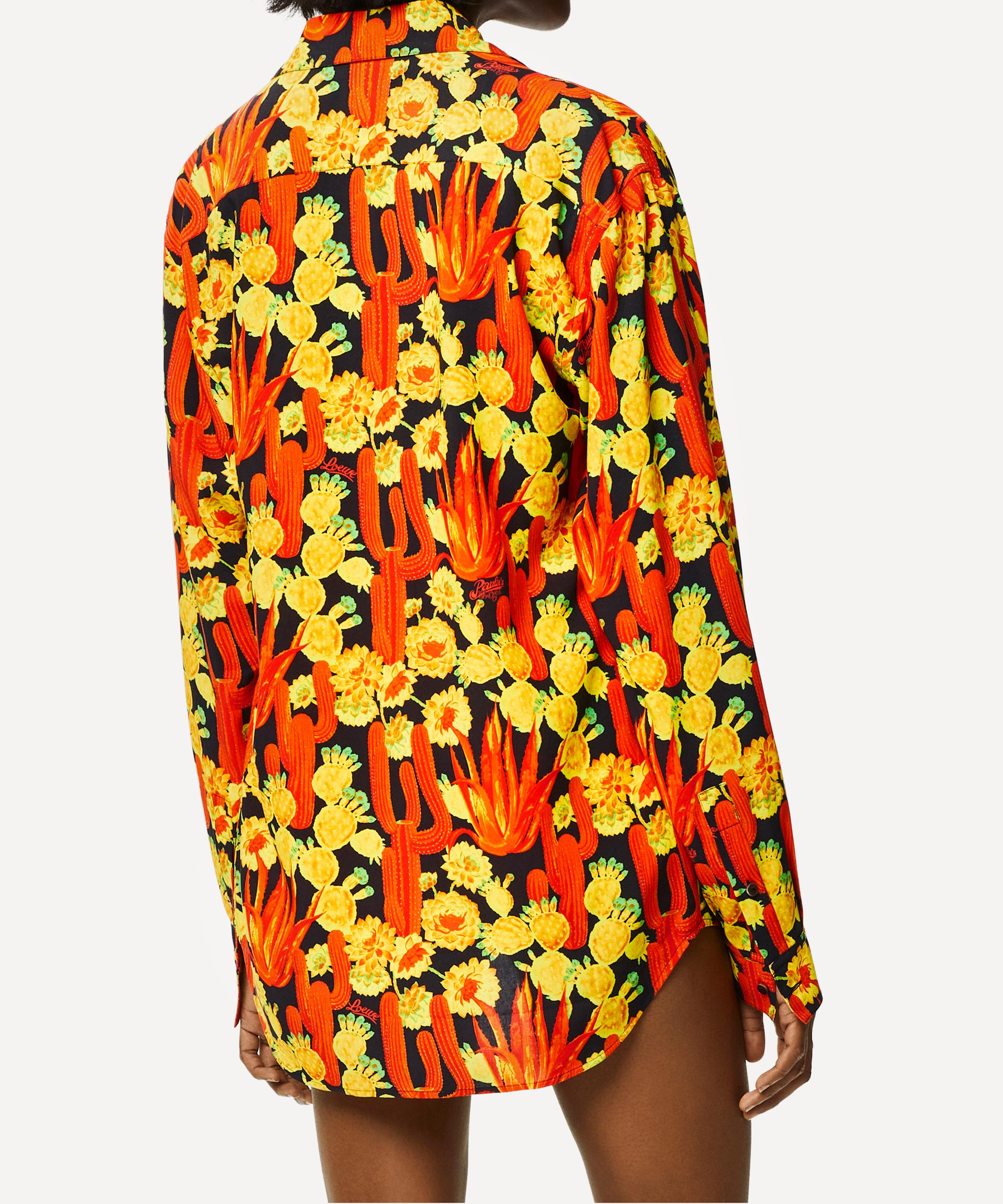 Loewe x Paula's Ibiza Cactus Print Shirt