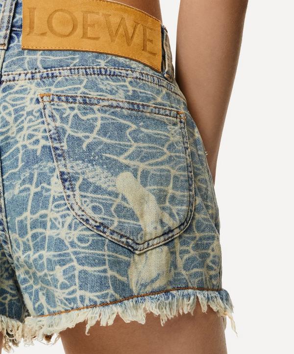 Loewe x Paula's Ibiza Mermaid Denim Shorts | Liberty Loewe x Paula's Ibiza Mermaid Denim Shorts | Liberty