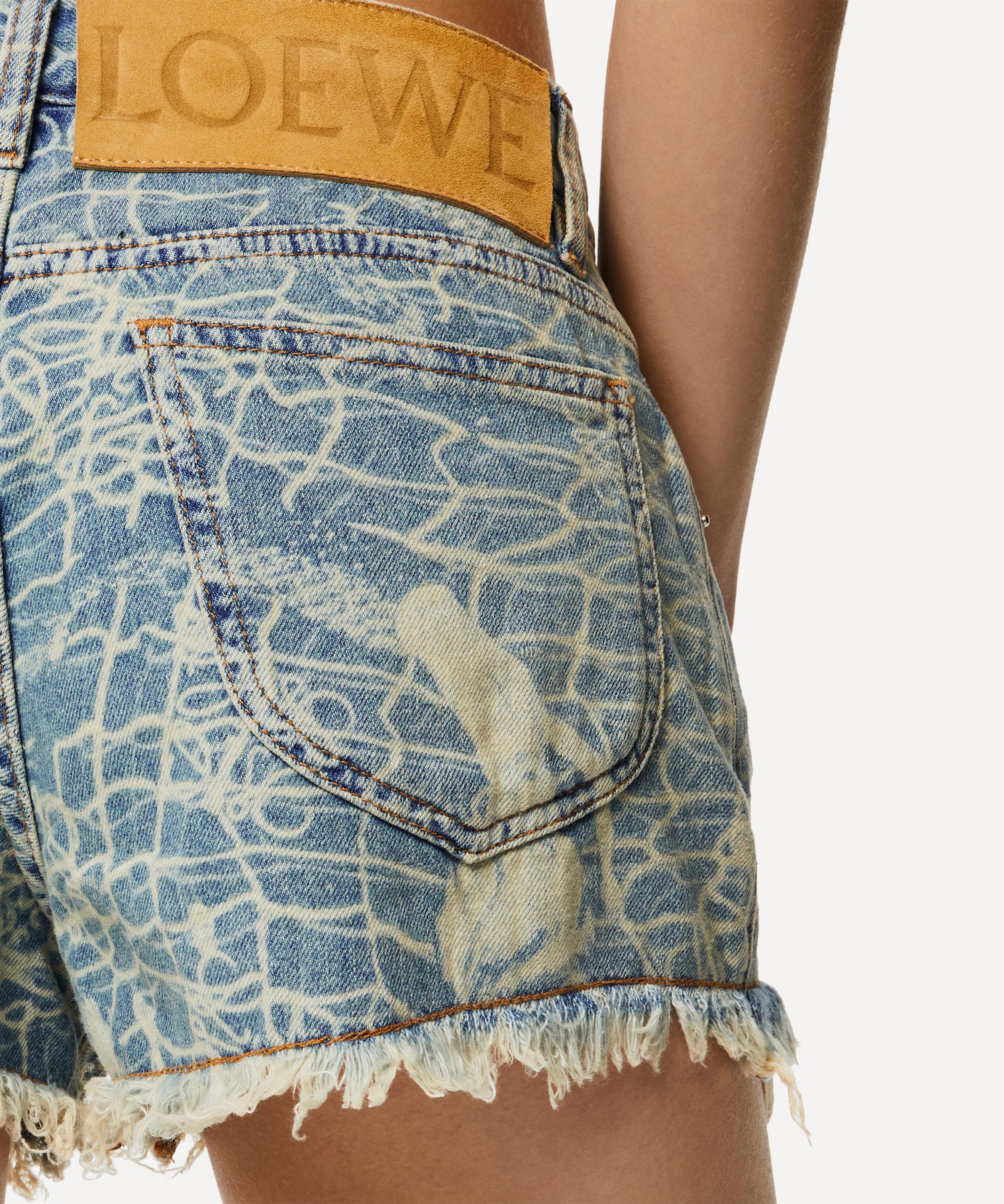 Loewe x Paula's Ibiza Mermaid Denim Shorts | Liberty