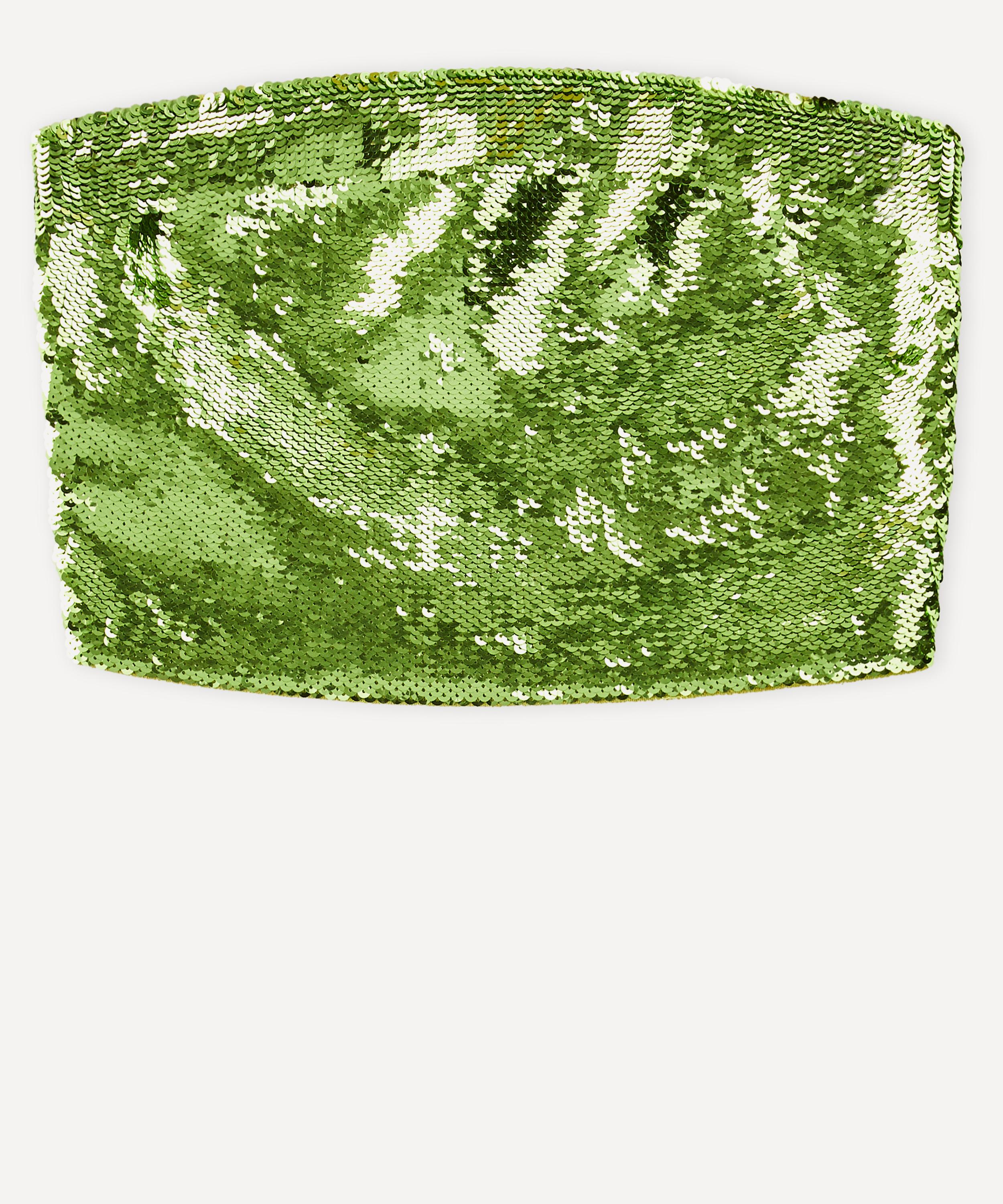 Loewe - x Paula's Ibiza Sequin Bustier Top image number 0