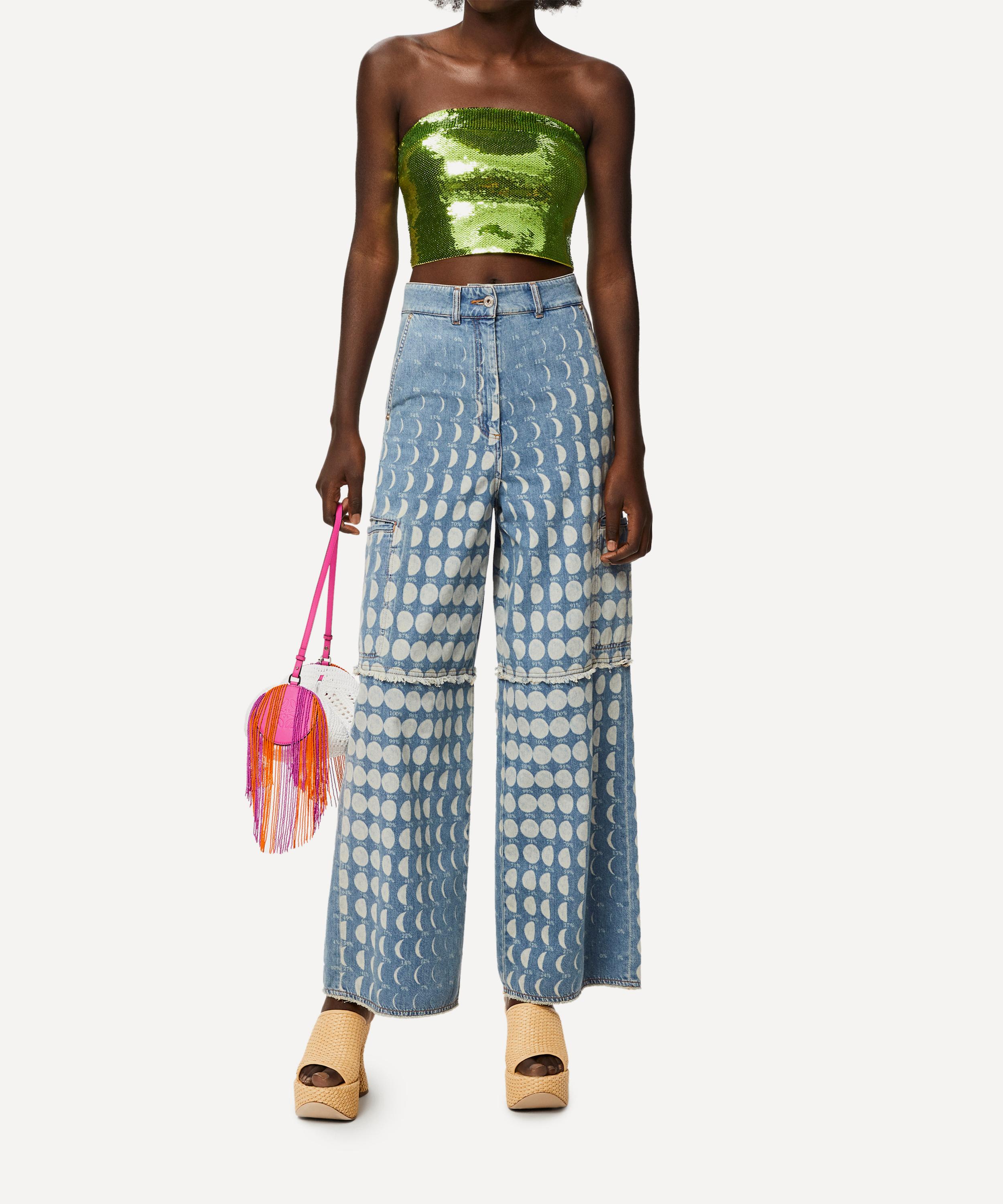 Loewe - x Paula's Ibiza Sequin Bustier Top image number 1
